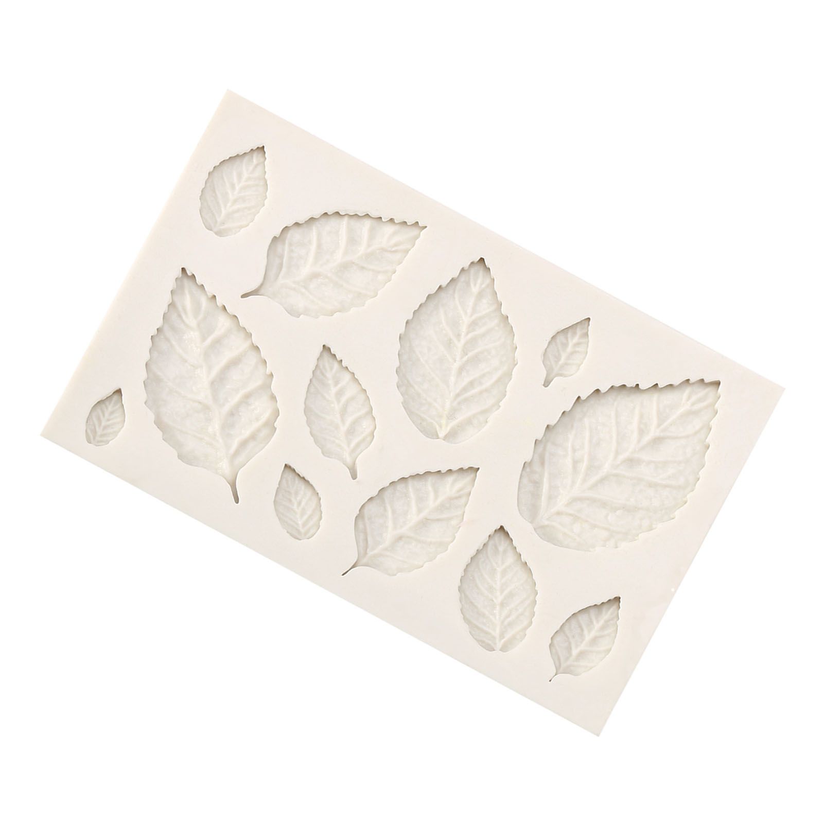 3D Silicone Leaves Fondant Cake Mold Creative Chocolate Sugarcraft Mould view 13