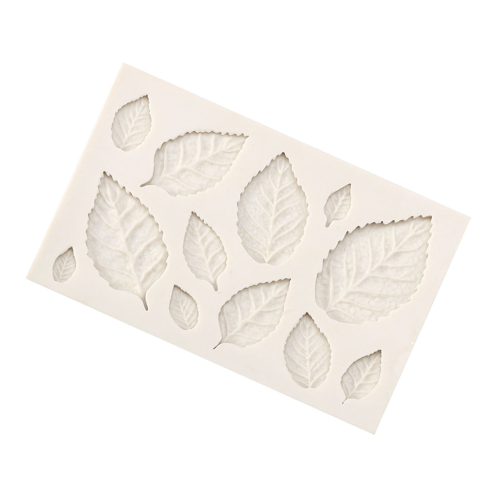 3D Silicone Leaves Fondant Cake Mold Creative Chocolate Sugarcraft Mould view 14