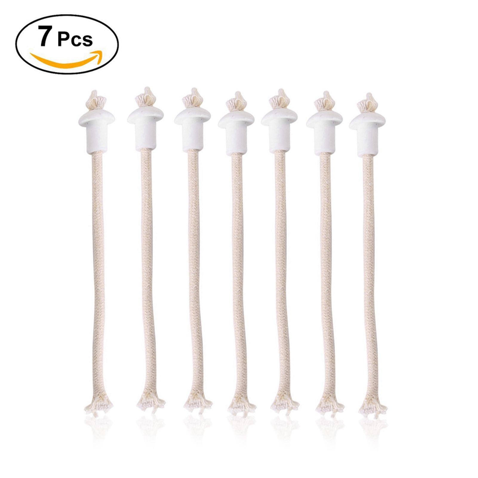 7Pcs Ceramic Holders Torch Wine Bottle Oil Candle Lamp Heat Resistant Kerosene view 12