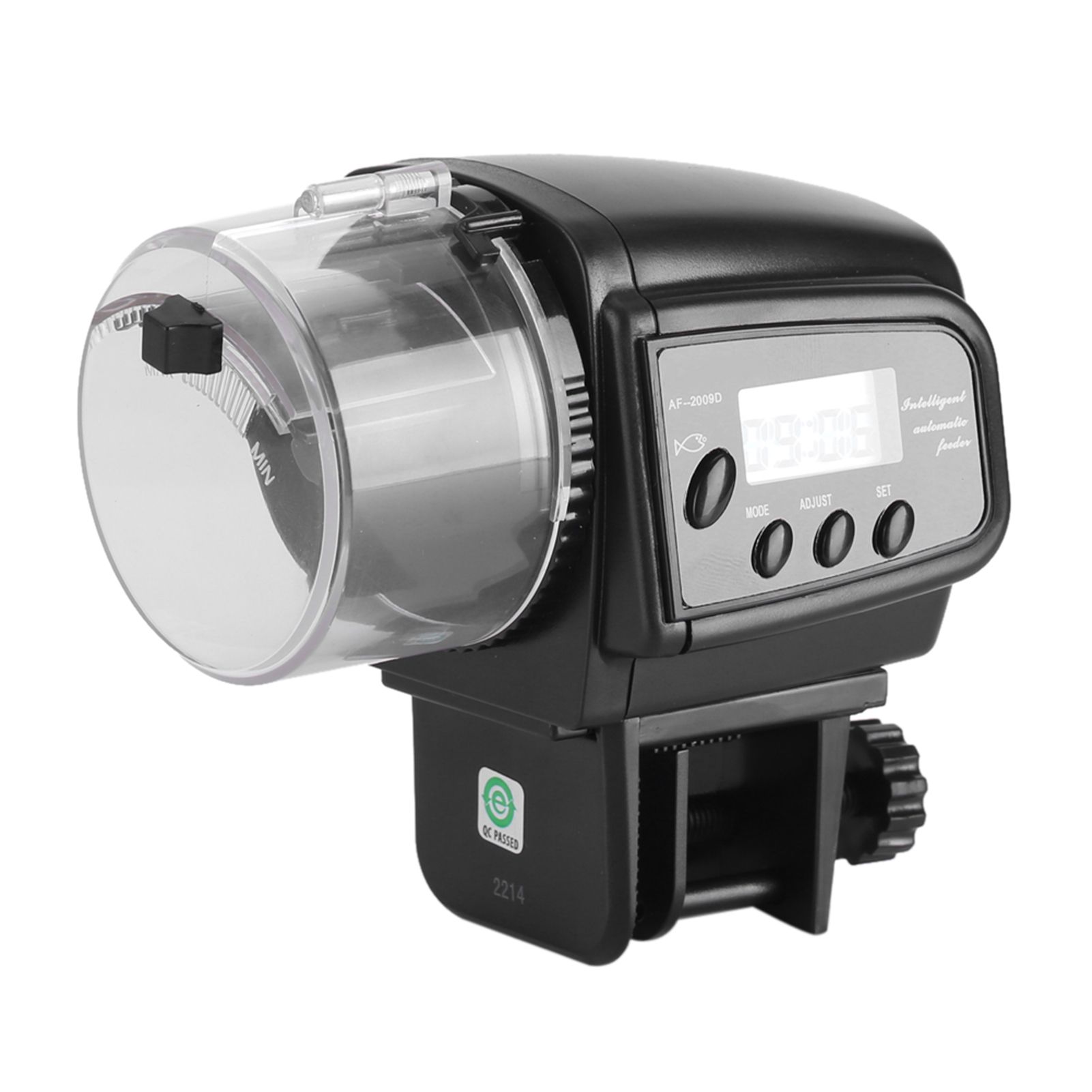 Digital LCD Electronic Fish Feeder Dispenser Timer Automatic Aquarium Tank view 2