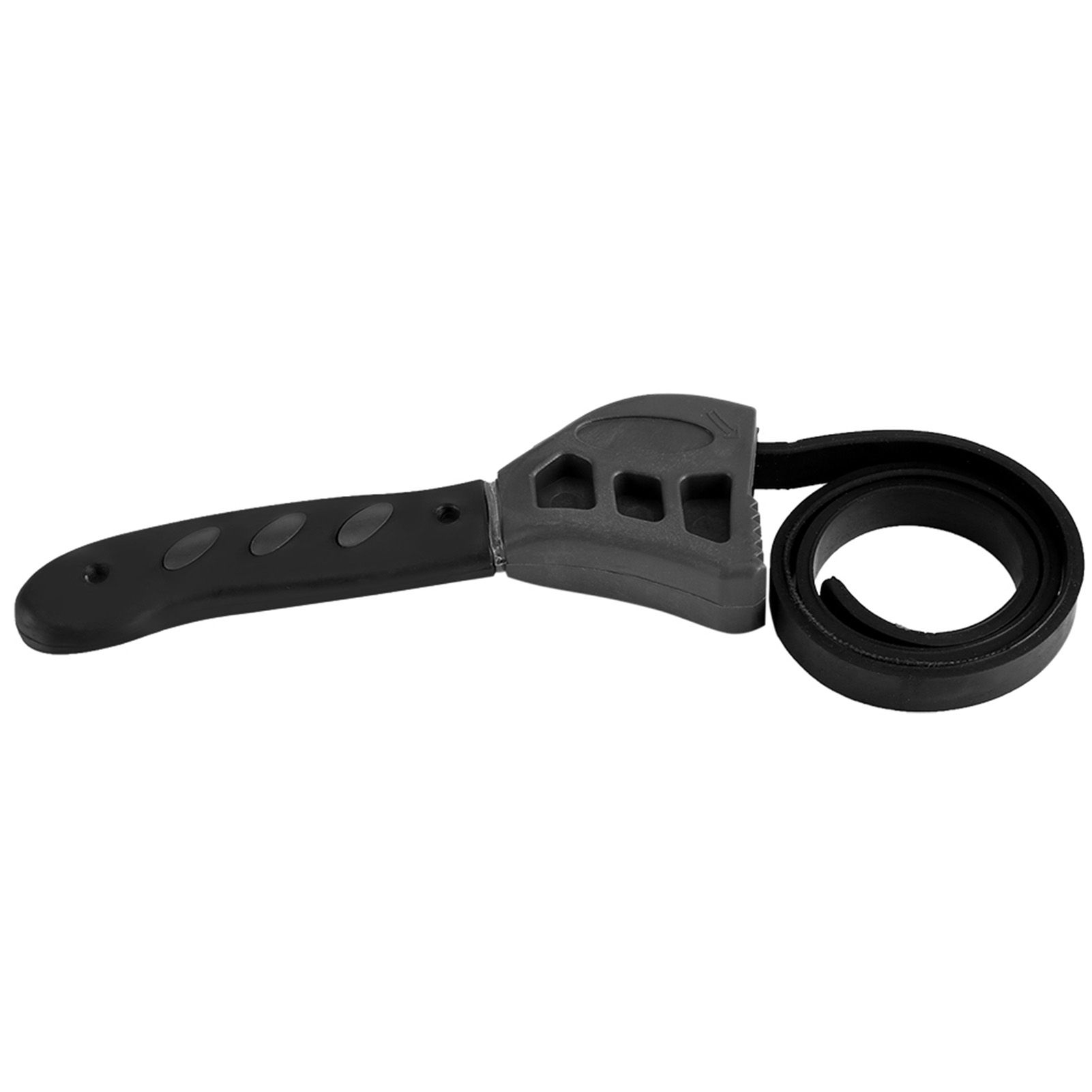 500mm Plastic Strap Wrench Jar Lids Tighten Loosen Plumbing Tool Universal Oil view 3