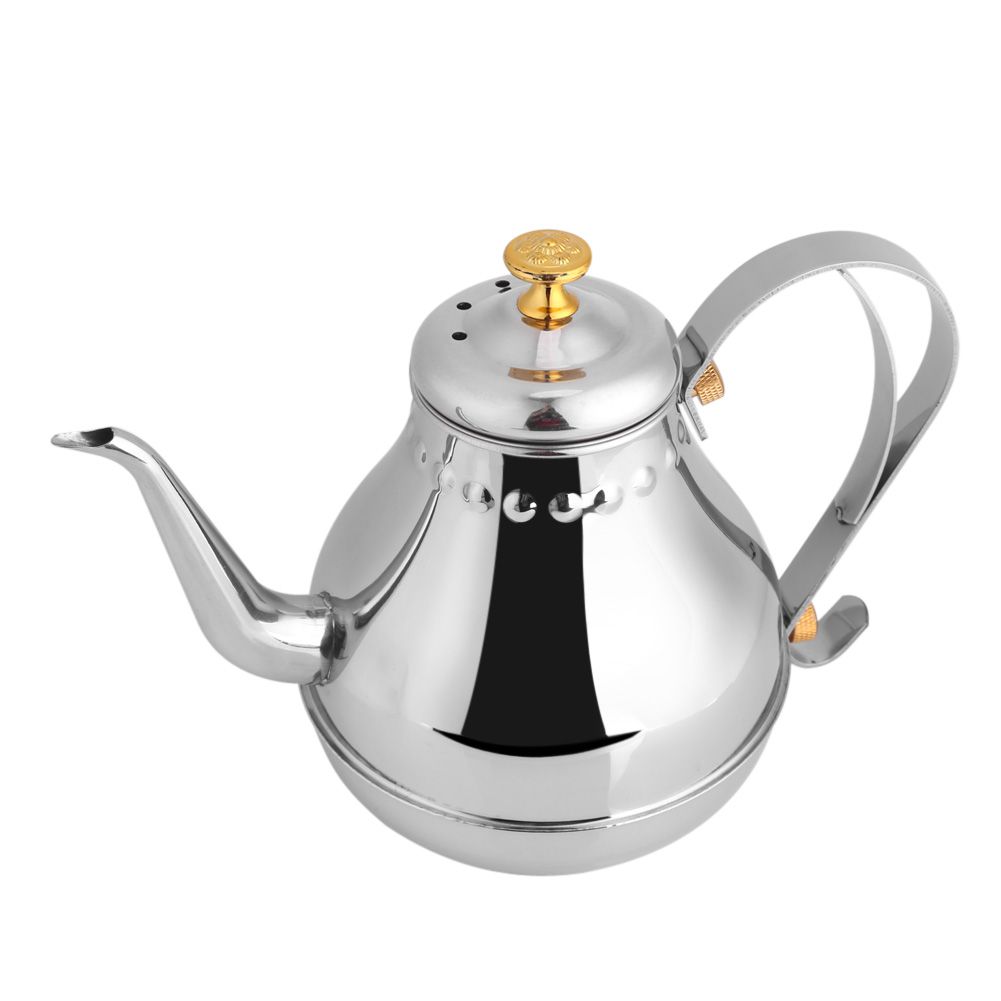 1.2L Stainless Steel Gooseneck Pour Coffee Drip Kettle Tea Filter Pot Indoor view 8