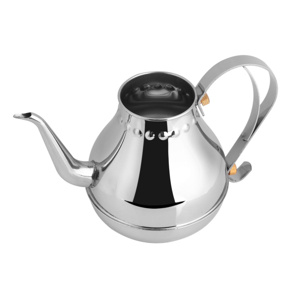 1.2L Stainless Steel Gooseneck Pour Coffee Drip Kettle Tea Filter Pot Indoor view 9