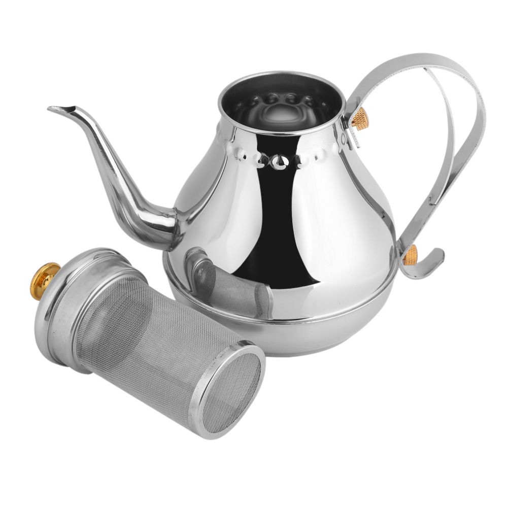 1.2L Stainless Steel Gooseneck Pour Coffee Drip Kettle Tea Filter Pot Indoor view 10