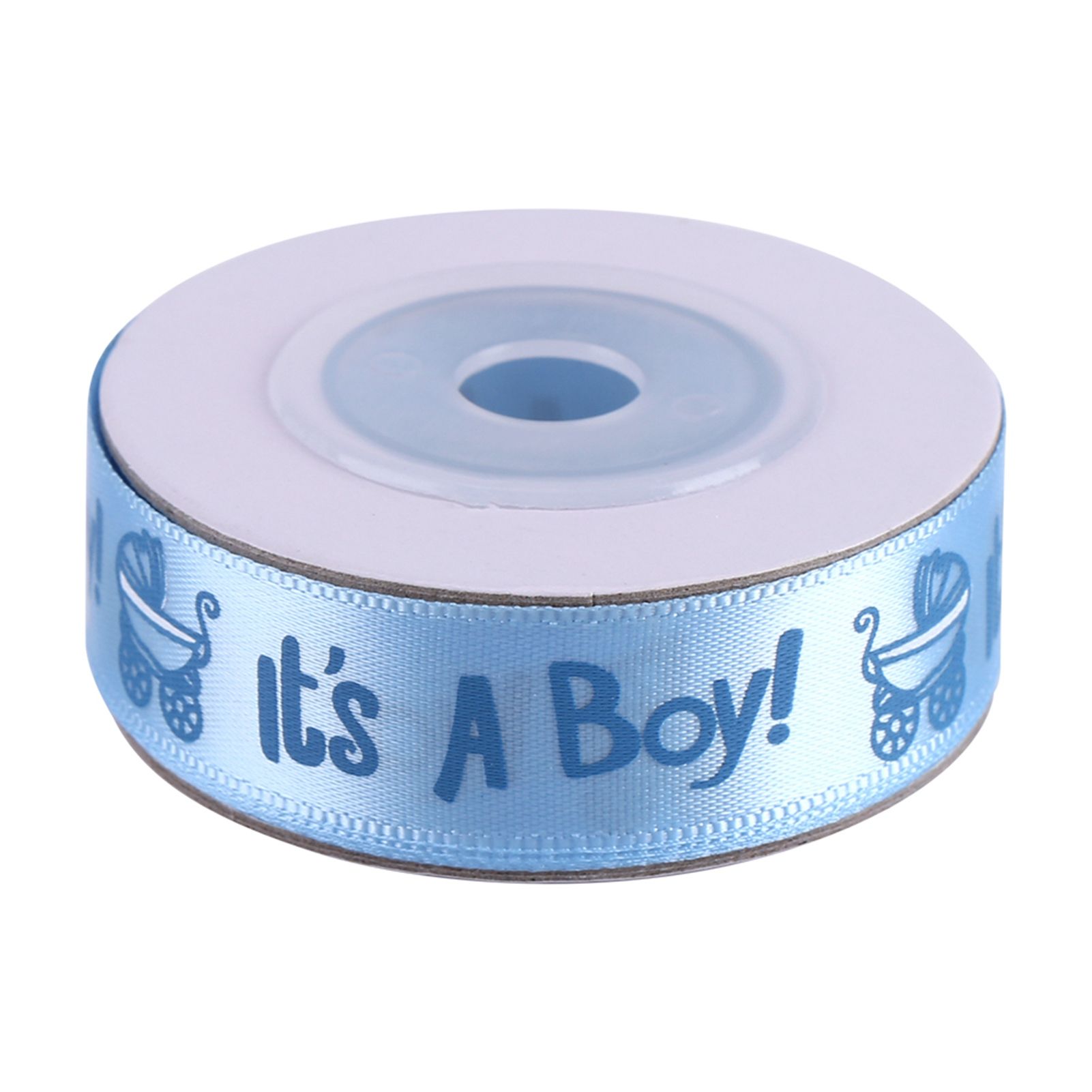 10Yards/Roll IT IS A BOY Baby Shower Christening Party Favor Gift Stain Ribbon view 2