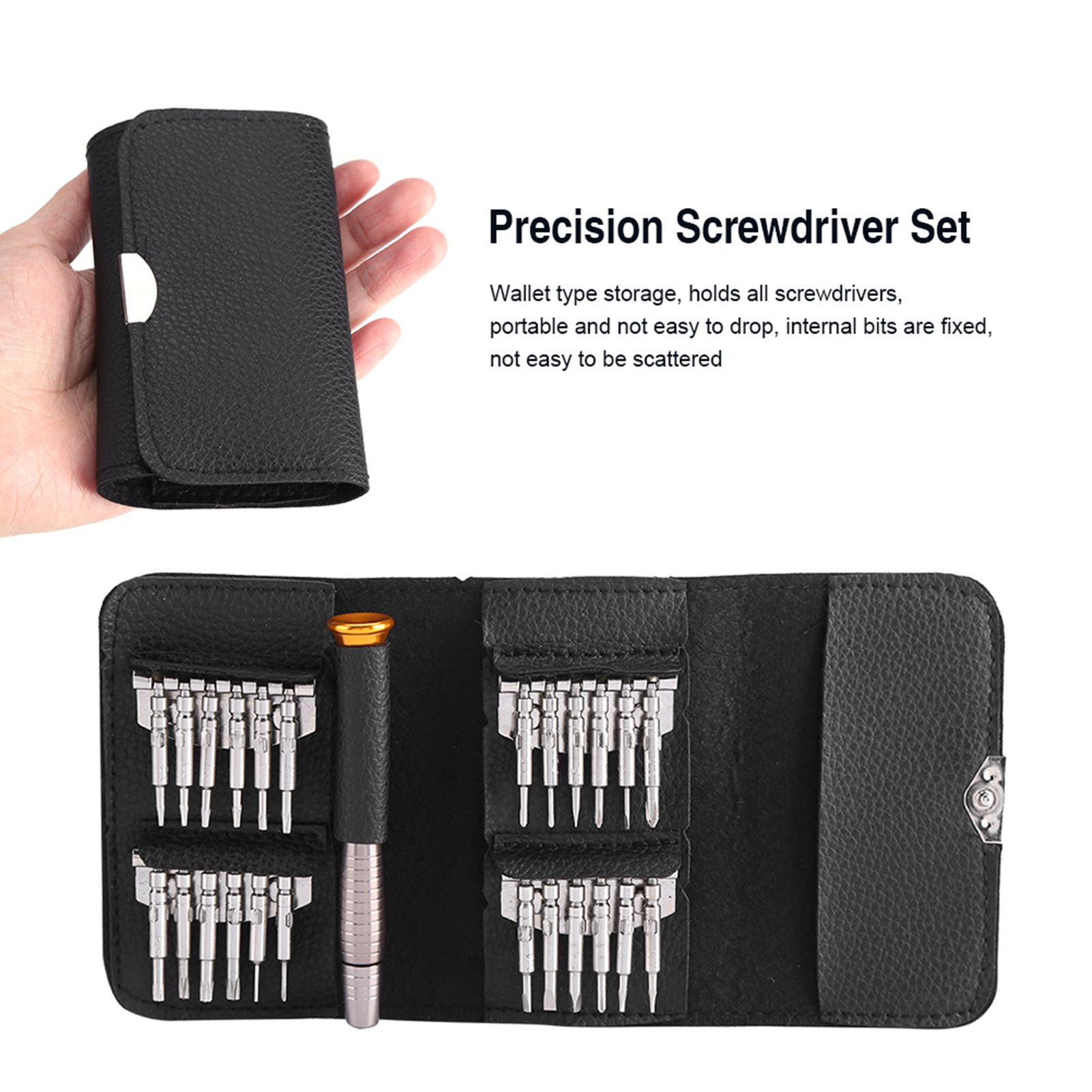 25 In 1 Small Mini Accuracy Screwdrivers Set Laptop Watch Jewelry Electronics view 9