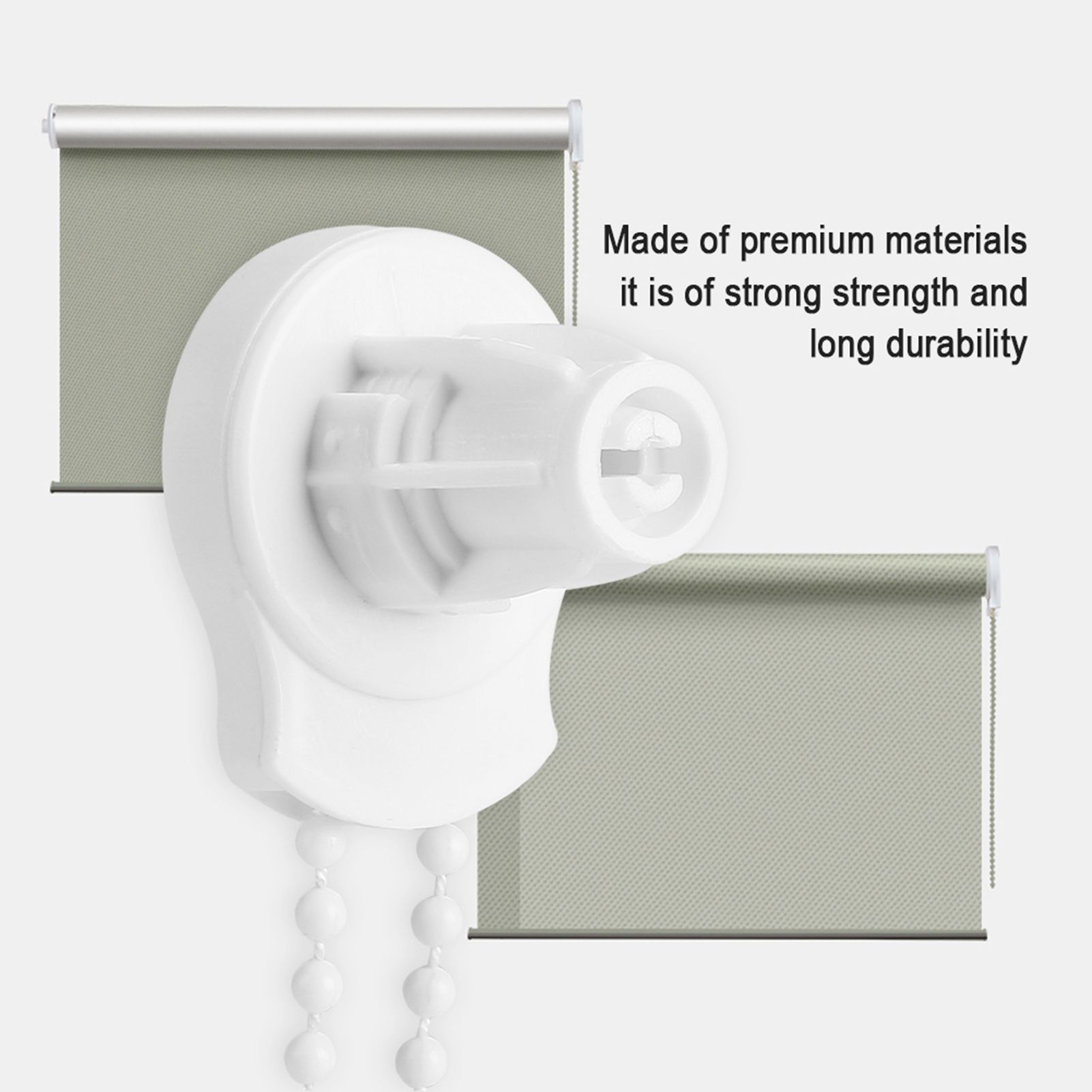 25mm Roller Blind Shade Clutch Bracket Side Pulley Chain Repair Fitting Kit view 10