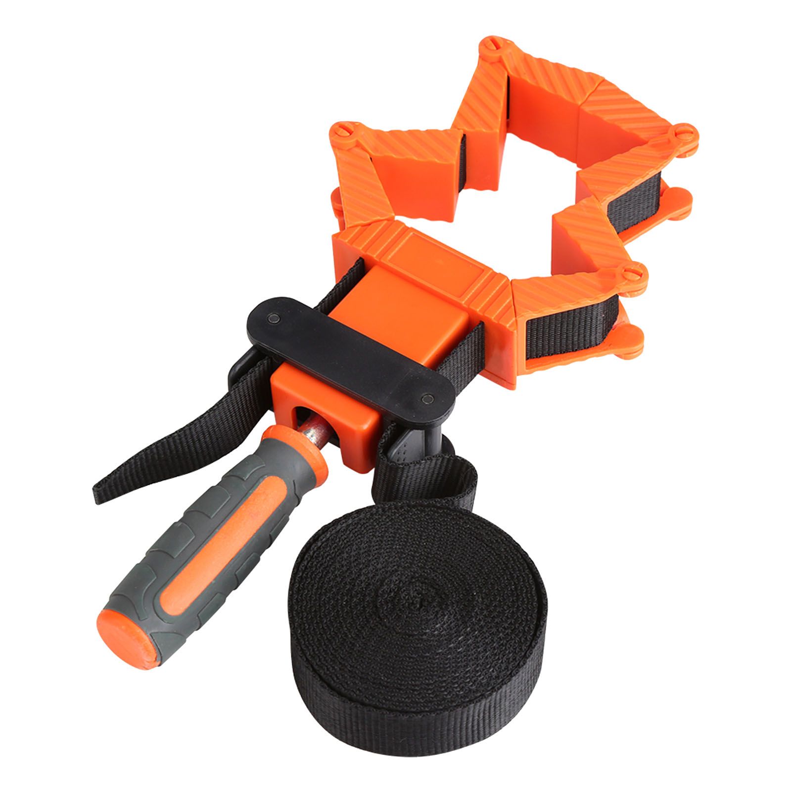 4M Woodworking Band Strap Clamp Ratchet Corner Miter Vise Framing Tool view 2