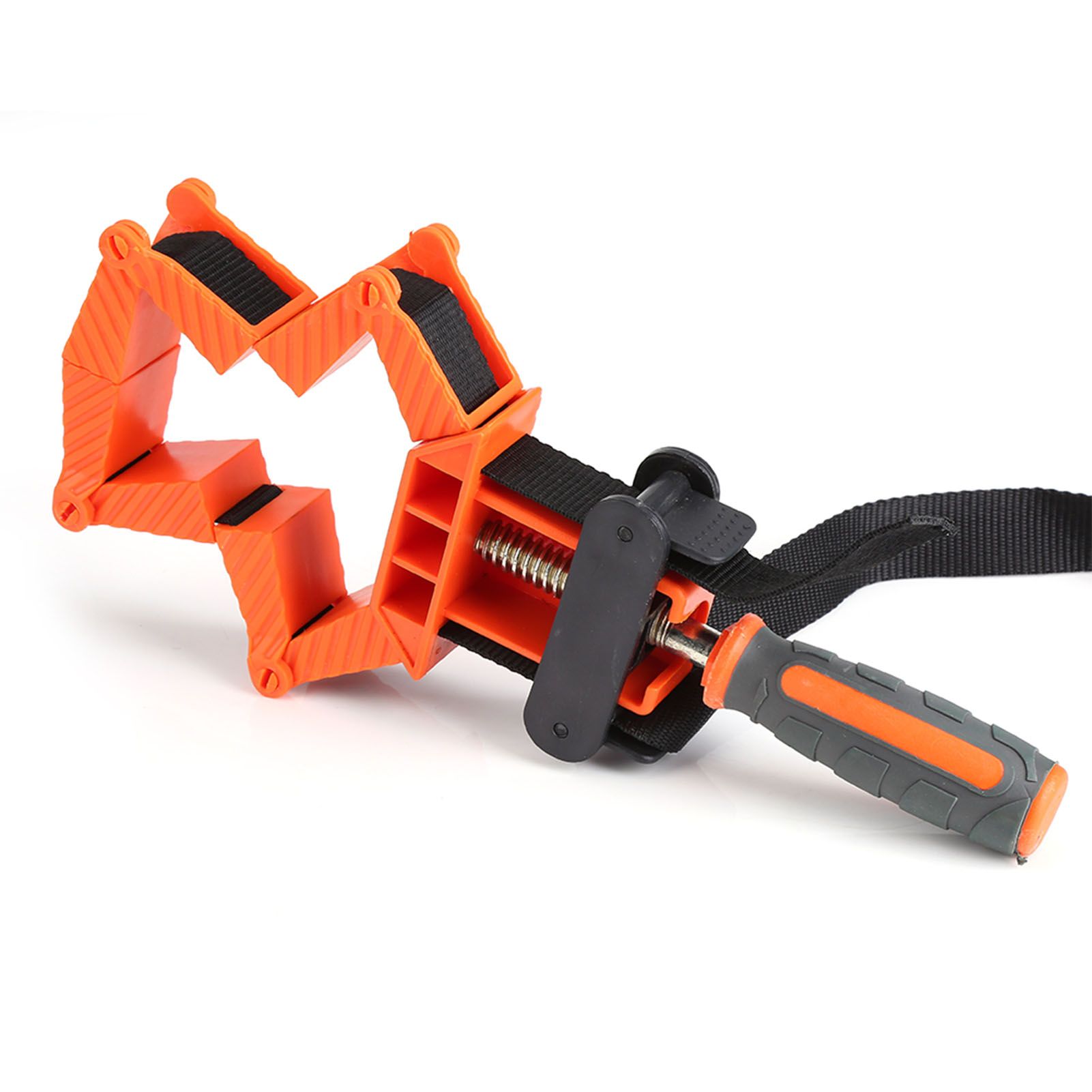 4M Woodworking Band Strap Clamp Ratchet Corner Miter Vise Framing Tool view 3