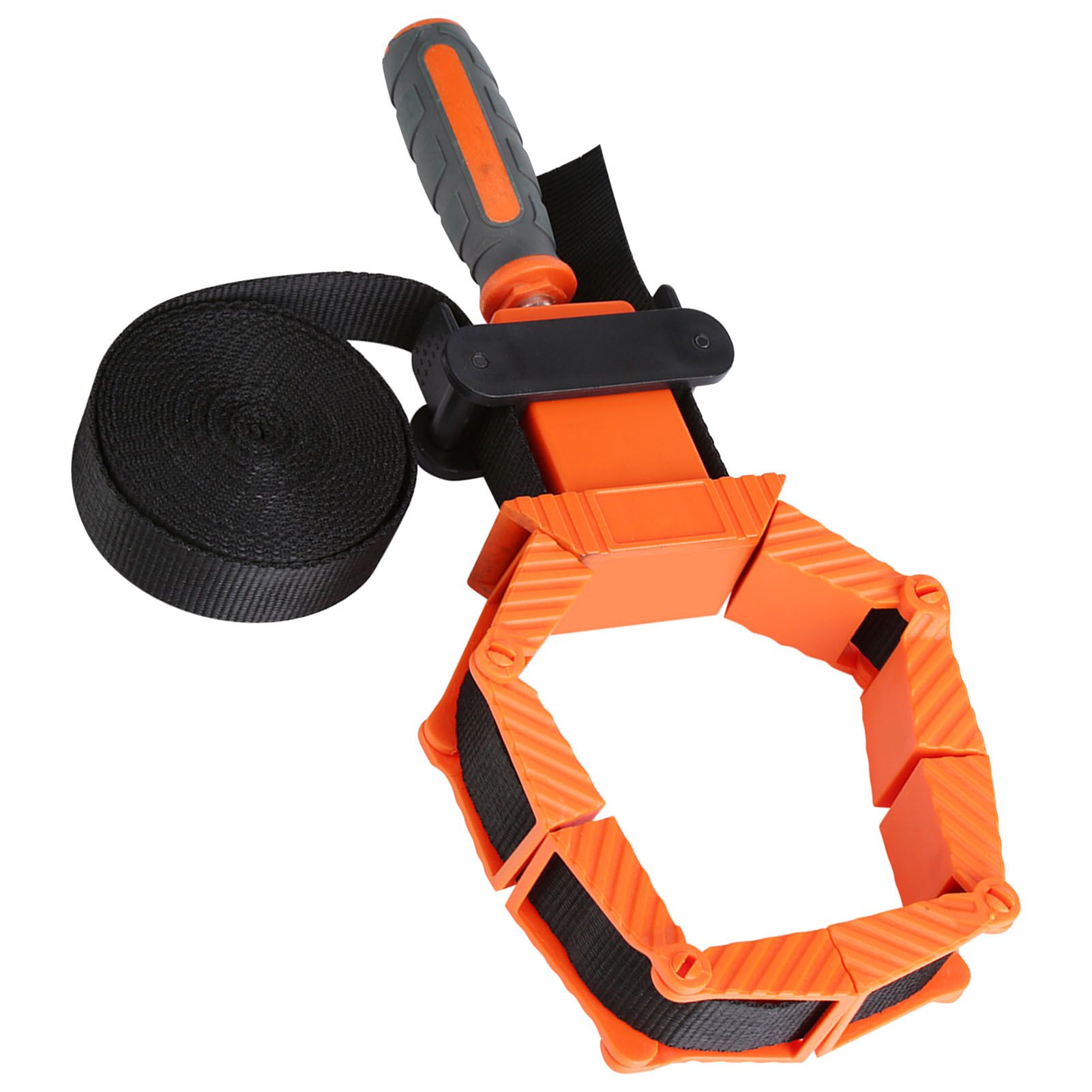 4M Woodworking Band Strap Clamp Ratchet Corner Miter Vise Framing Tool view 4
