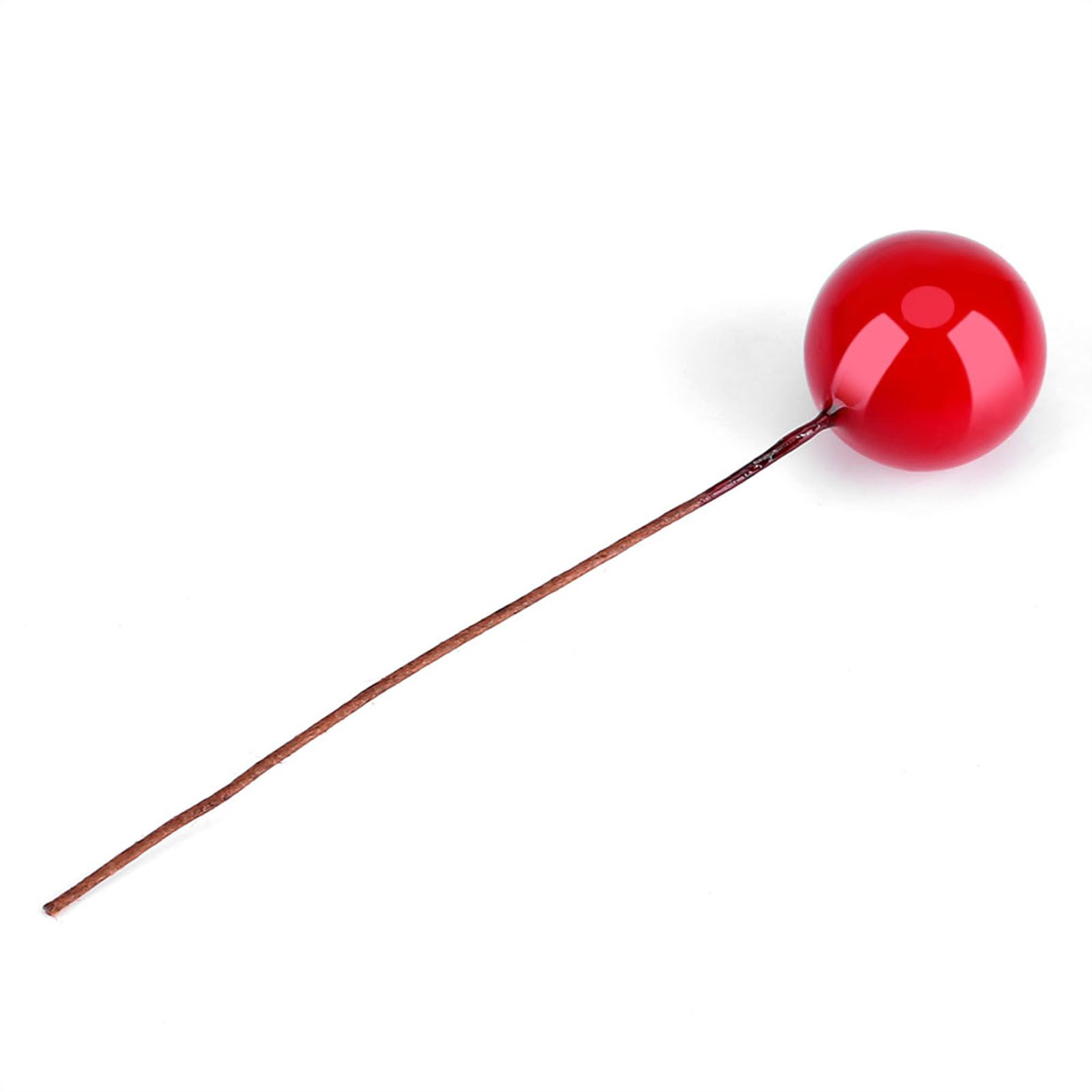 100pcs Artificial Red Holly Berry Christmas Home Decoration Hanging Ornaments view 15