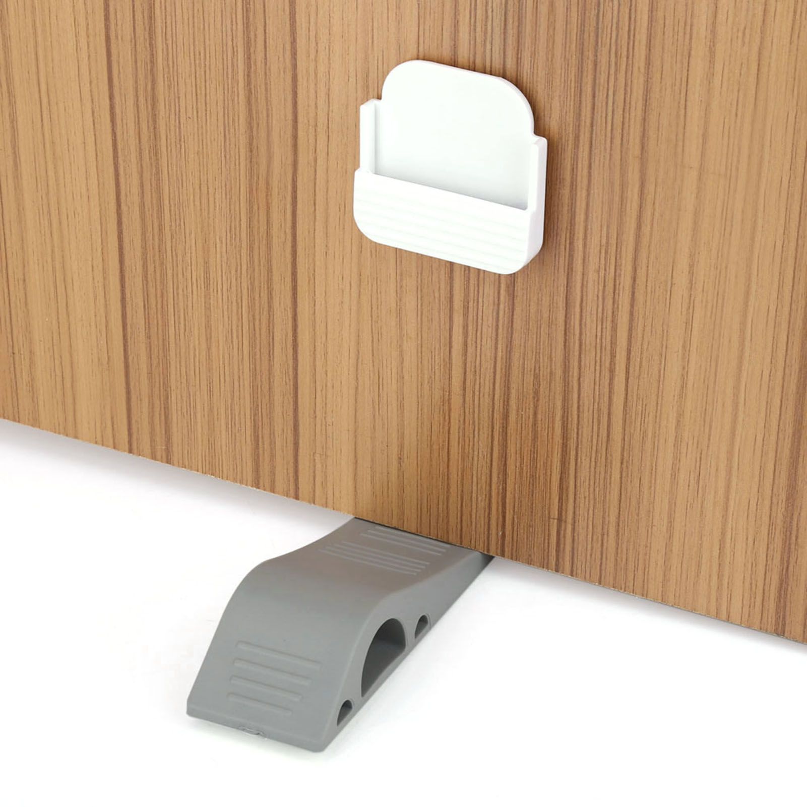 4 Pack Home Office Door Stop TPR Rubber Wedge Stopper Kids Baby Finger Safety view 11