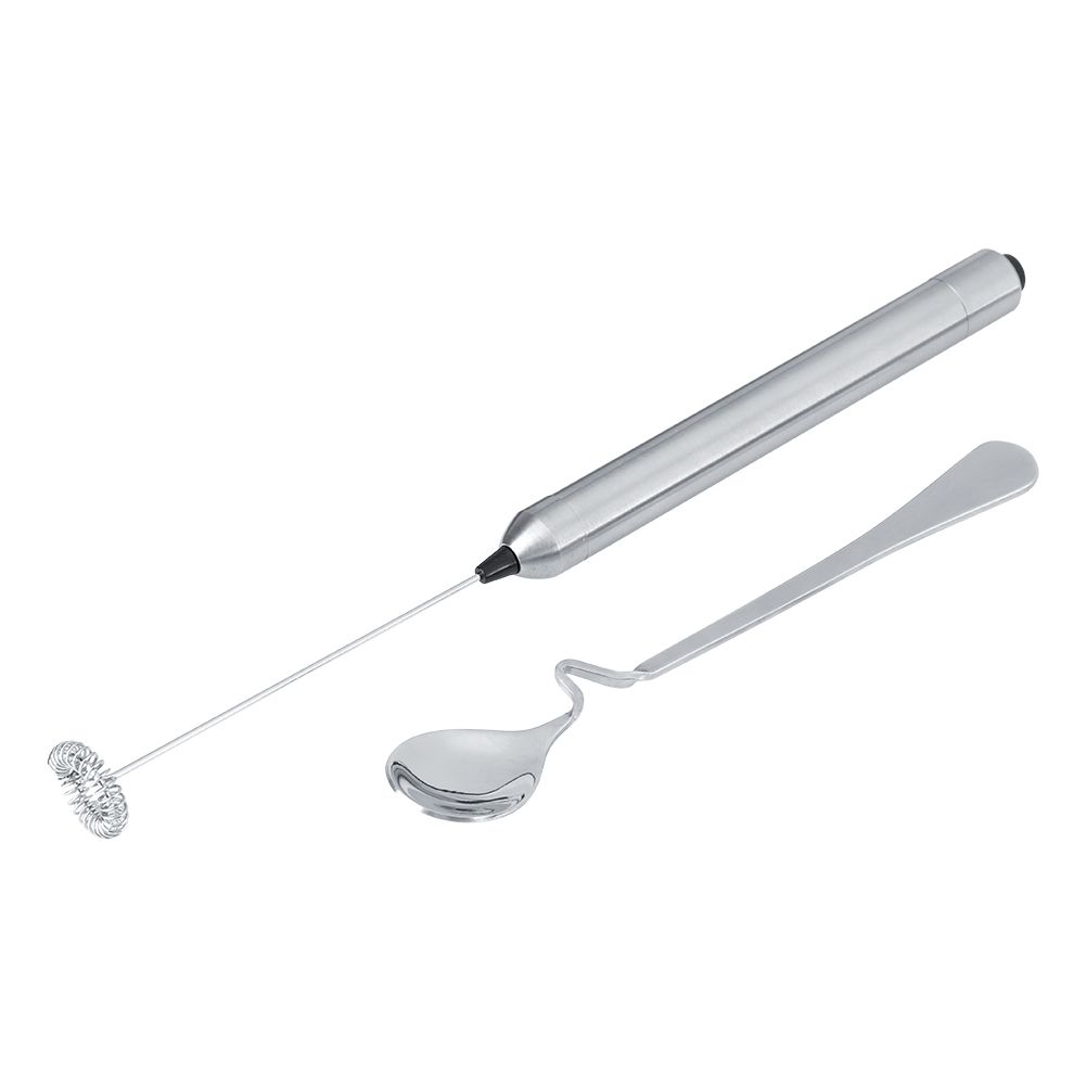 Kitchen Stainless Steel Handheld Battery Operated Electric Coffee Milk Frother
