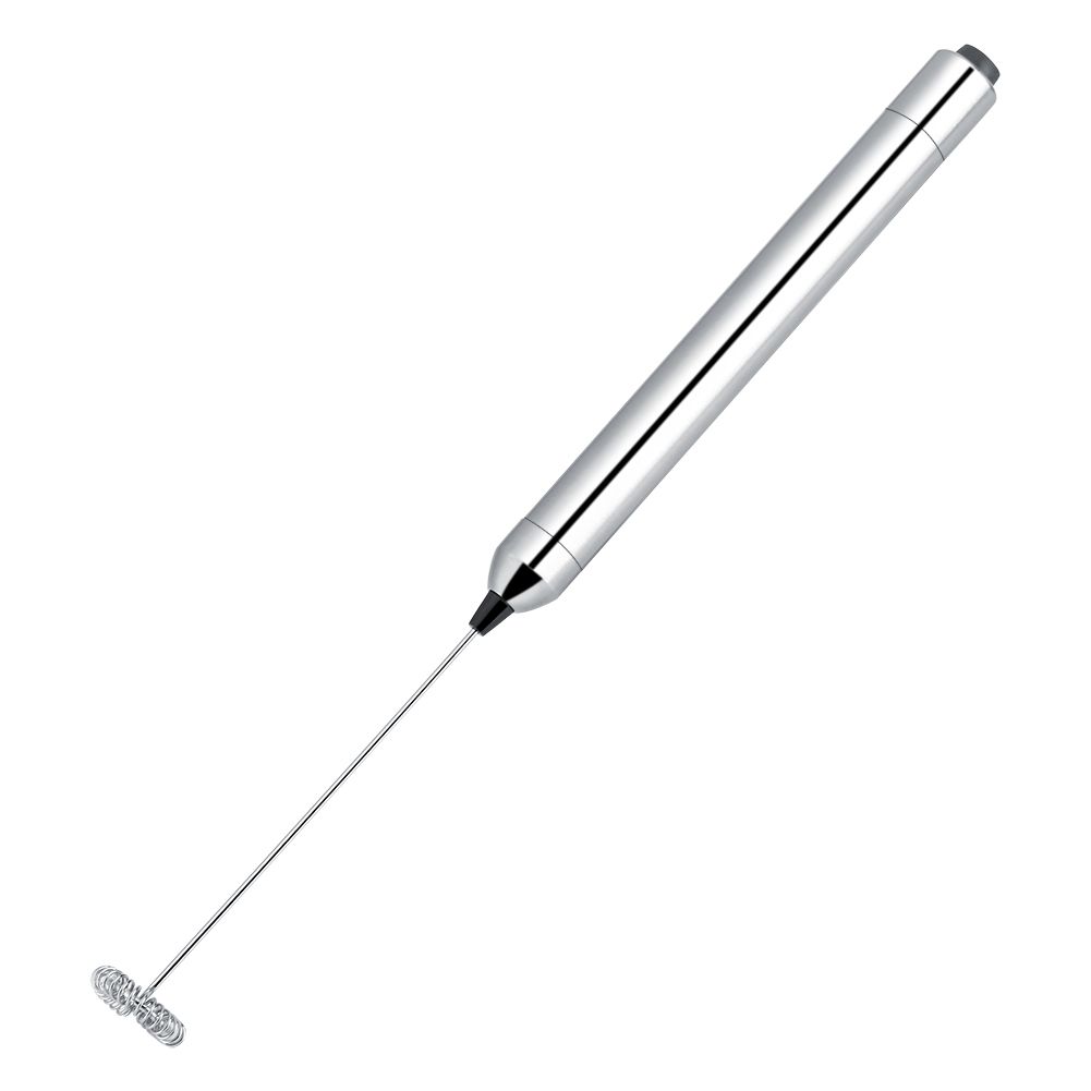 Kitchen Stainless Steel Handheld Battery Operated Electric Coffee Milk Frother view 8