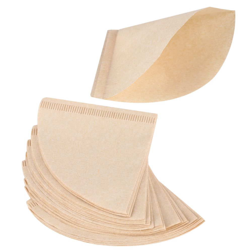 40Pcs Unbleached Natural Cone Shape Drip Coffee Cup Filter Papers #V02 view 11