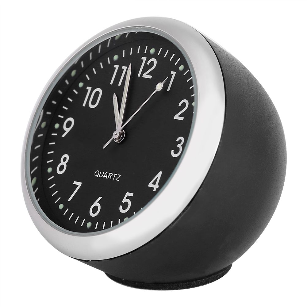 Mini Car Quartz Clock Digital Pointer Clocks Decoration with Night Light view 4