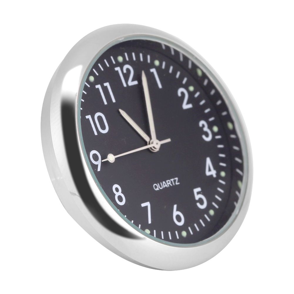 Mini Car Quartz Clock Digital Pointer Clocks Decoration with Night Light view 8