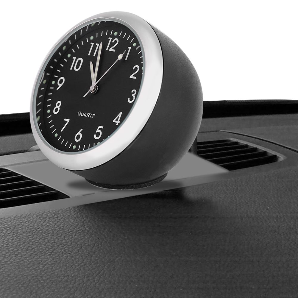 Mini Car Quartz Clock Digital Pointer Clocks Decoration with Night Light view 12