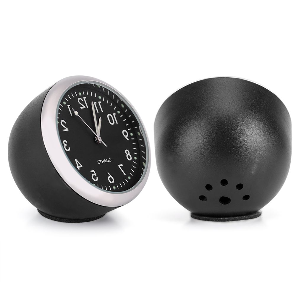 Mini Car Quartz Clock Digital Pointer Clocks Decoration with Night Light view 14
