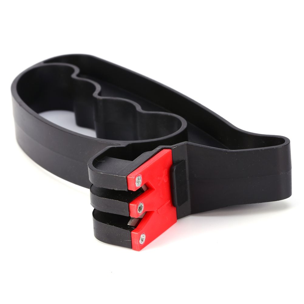 Professional 2 in 1 Handheld Scissors Knife Blade Cutter Sharpener Tools New view 3