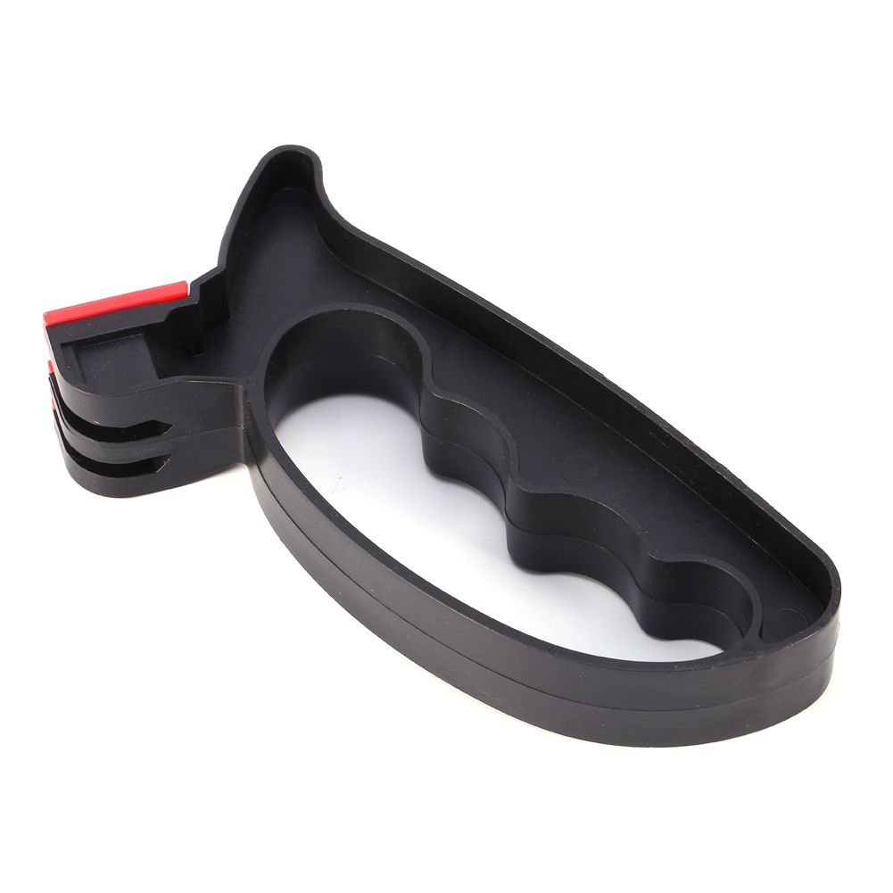 Professional 2 in 1 Handheld Scissors Knife Blade Cutter Sharpener Tools New view 8