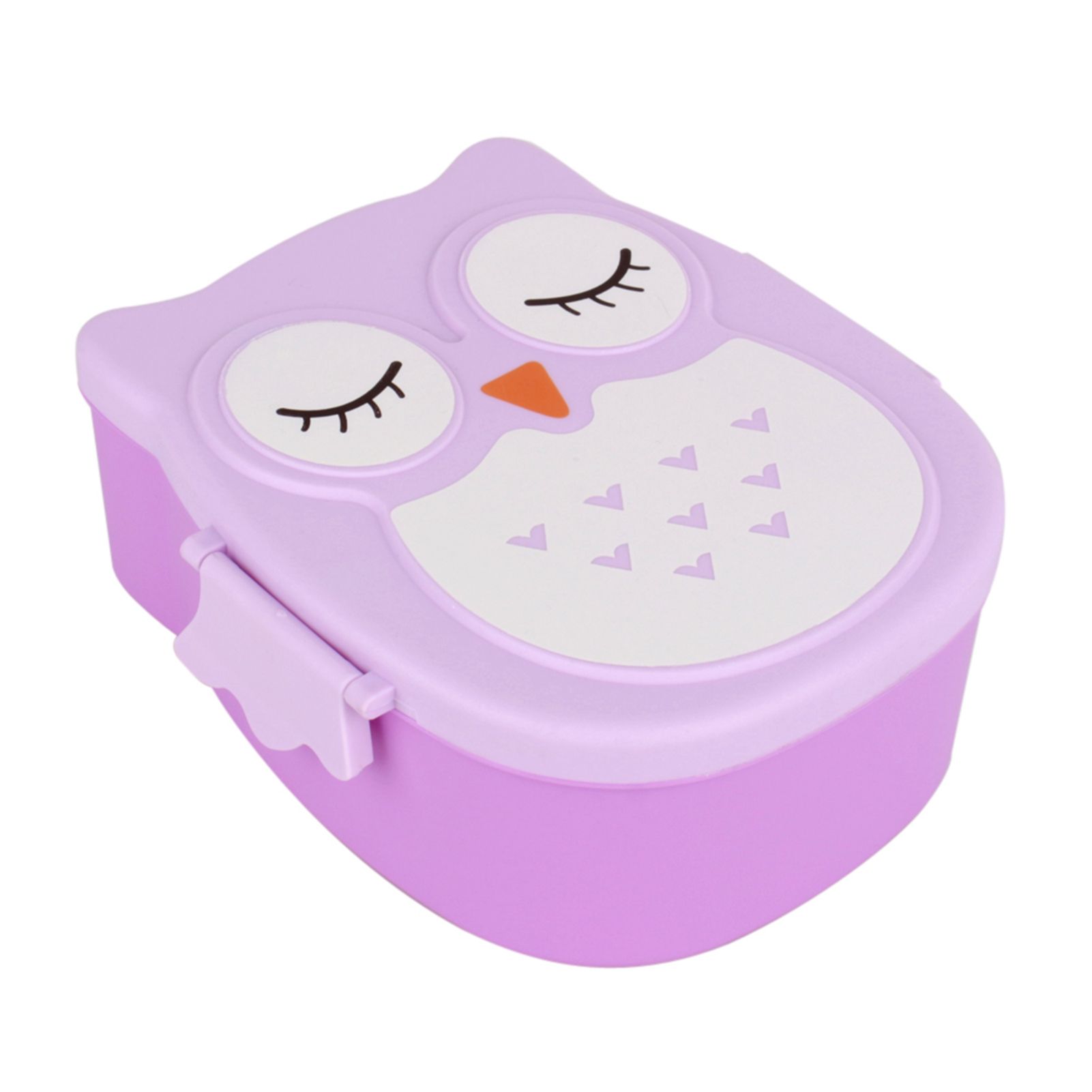 Plastic Portable Cartoon Lunch Box Food Safe Microwave Storage Container — image 1