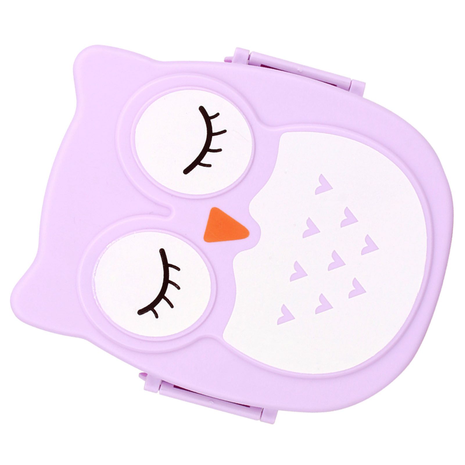 Plastic Portable Cartoon Lunch Box Food Safe Microwave Storage Container view 4