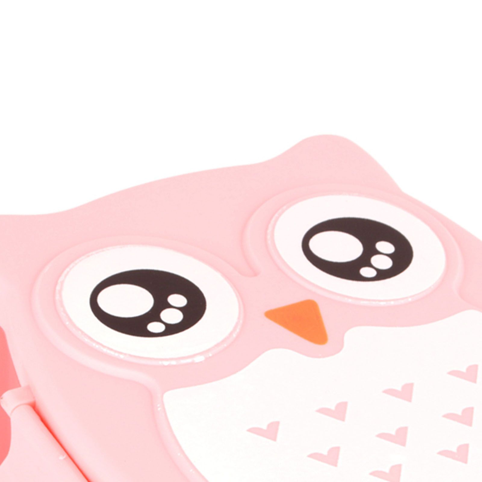 Plastic Portable Cartoon Owl Lunch Box Food Safe Microwave Storage Container view 9