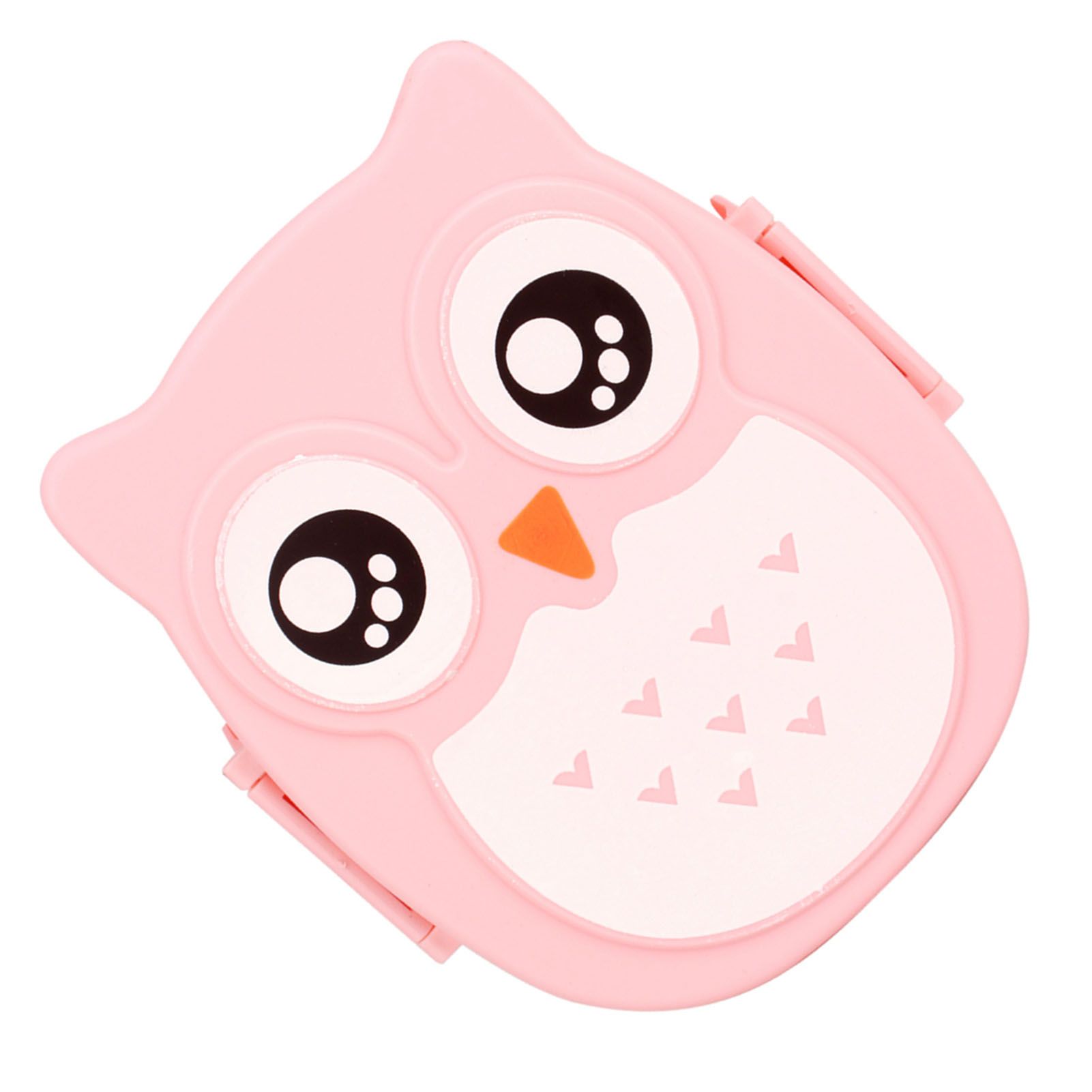 Plastic Portable Cartoon Owl Lunch Box Food Safe Microwave Storage Container view 15