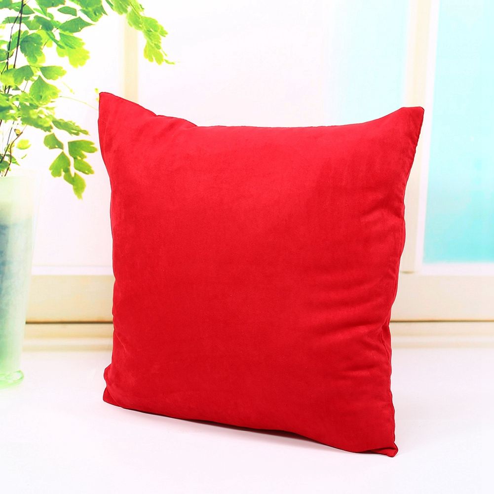 Soft Cotton Canvas Cushion Cover Home Decor Throw Pillow Case Lounge view 2