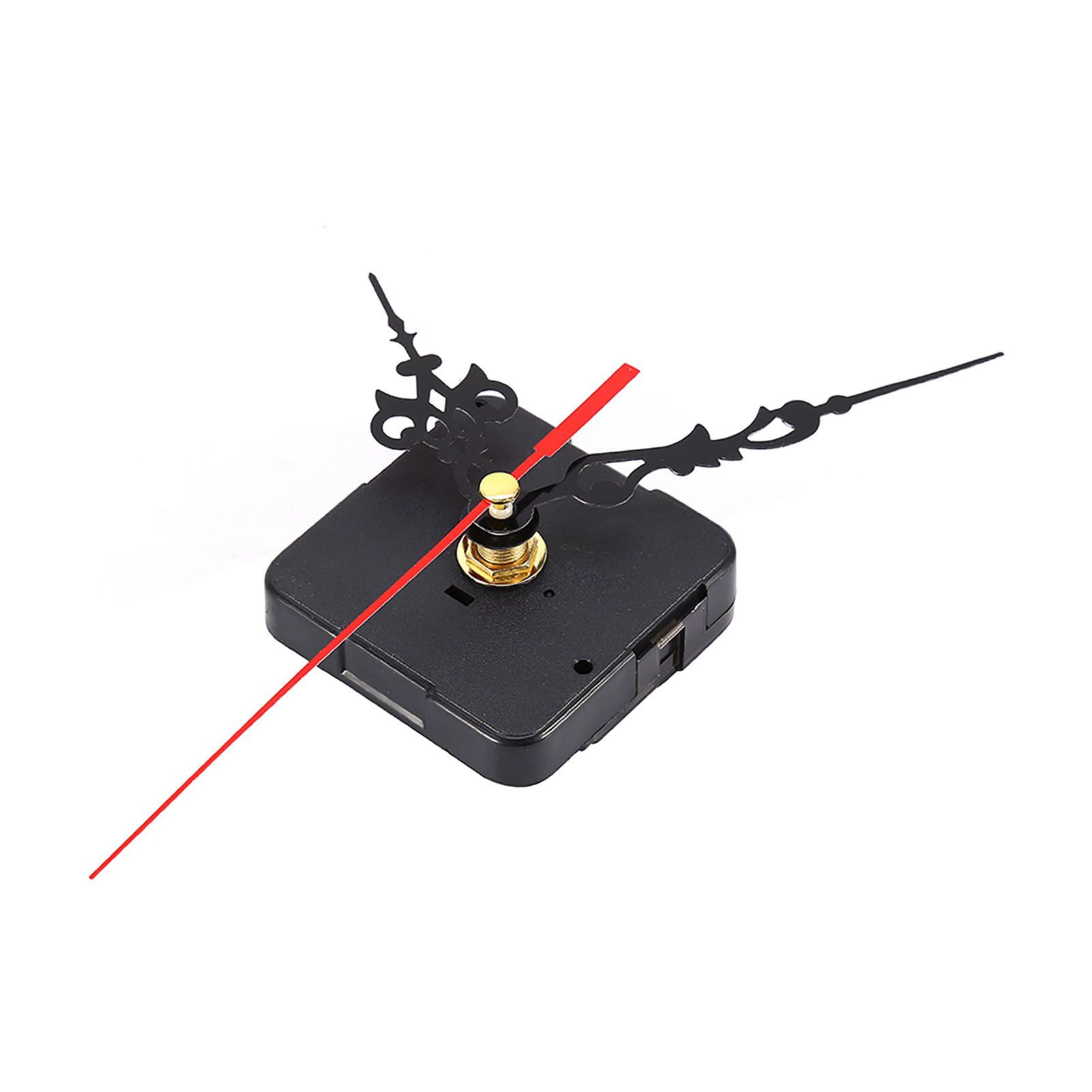 Black DIY Mechanism Quartz Clock Movement Parts Replacement Repair Tools Set Kit view 4
