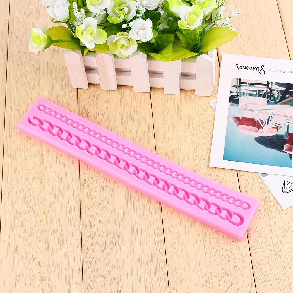 Fondant Cake 3D Mould Food Grade Silicone Mould Fashion Design Party view 2