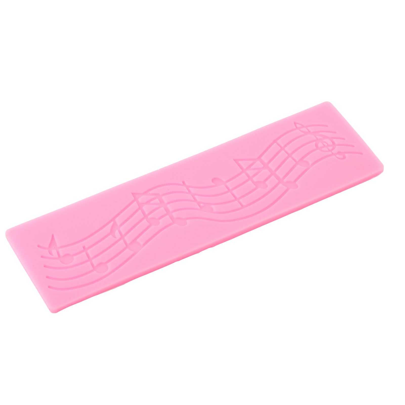 Multi Music Note Lace Silicone Mold Mould Fondant Mat Cake Decorating Tool view 2