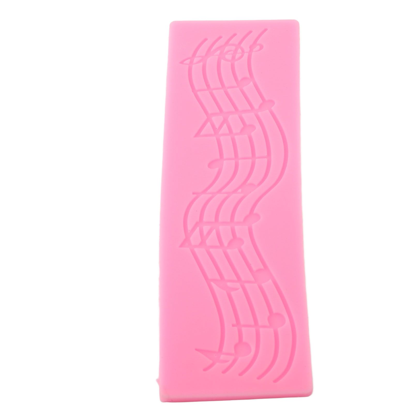 Multi Music Note Lace Silicone Mold Mould Fondant Mat Cake Decorating Tool view 6