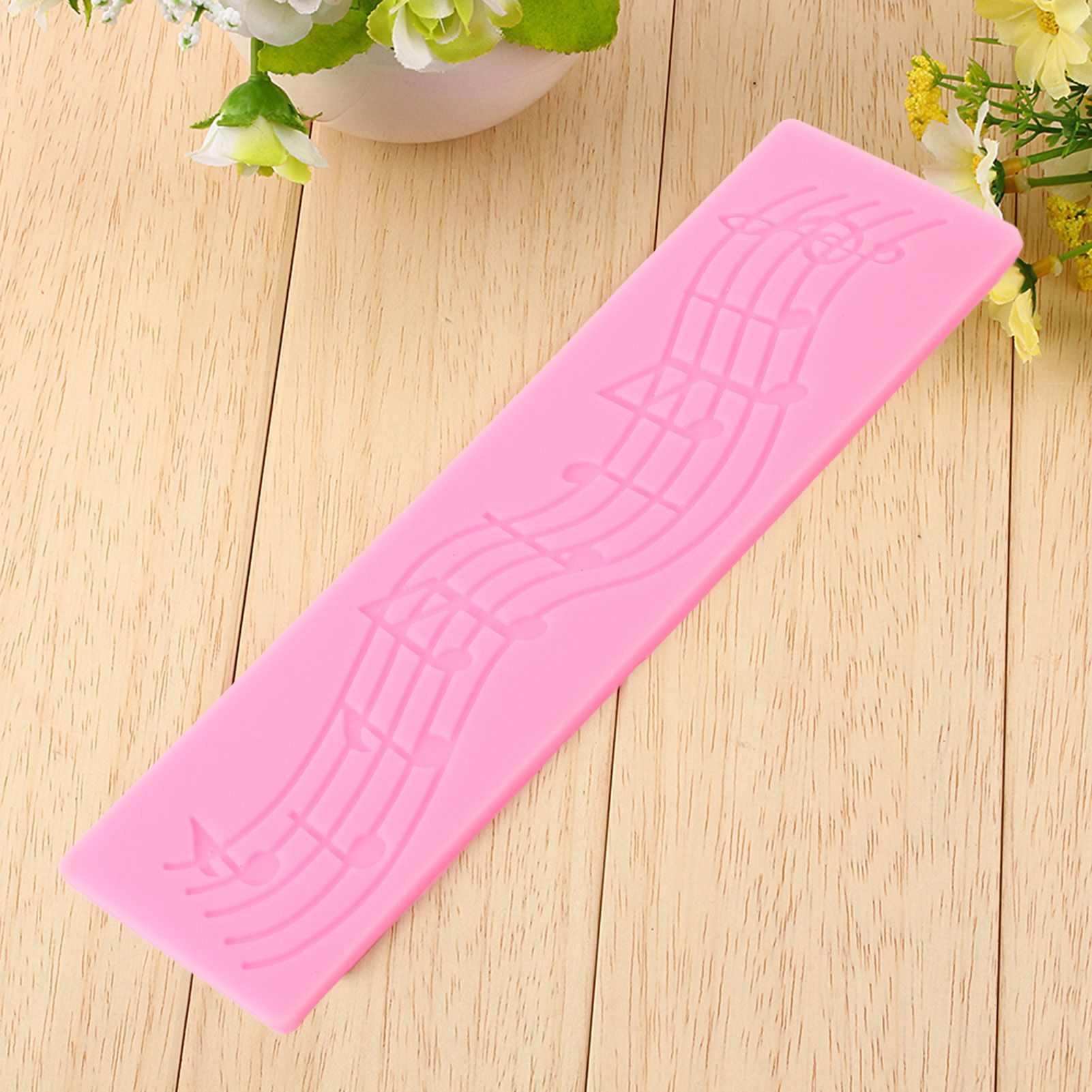 Multi Music Note Lace Silicone Mold Mould Fondant Mat Cake Decorating Tool view 11