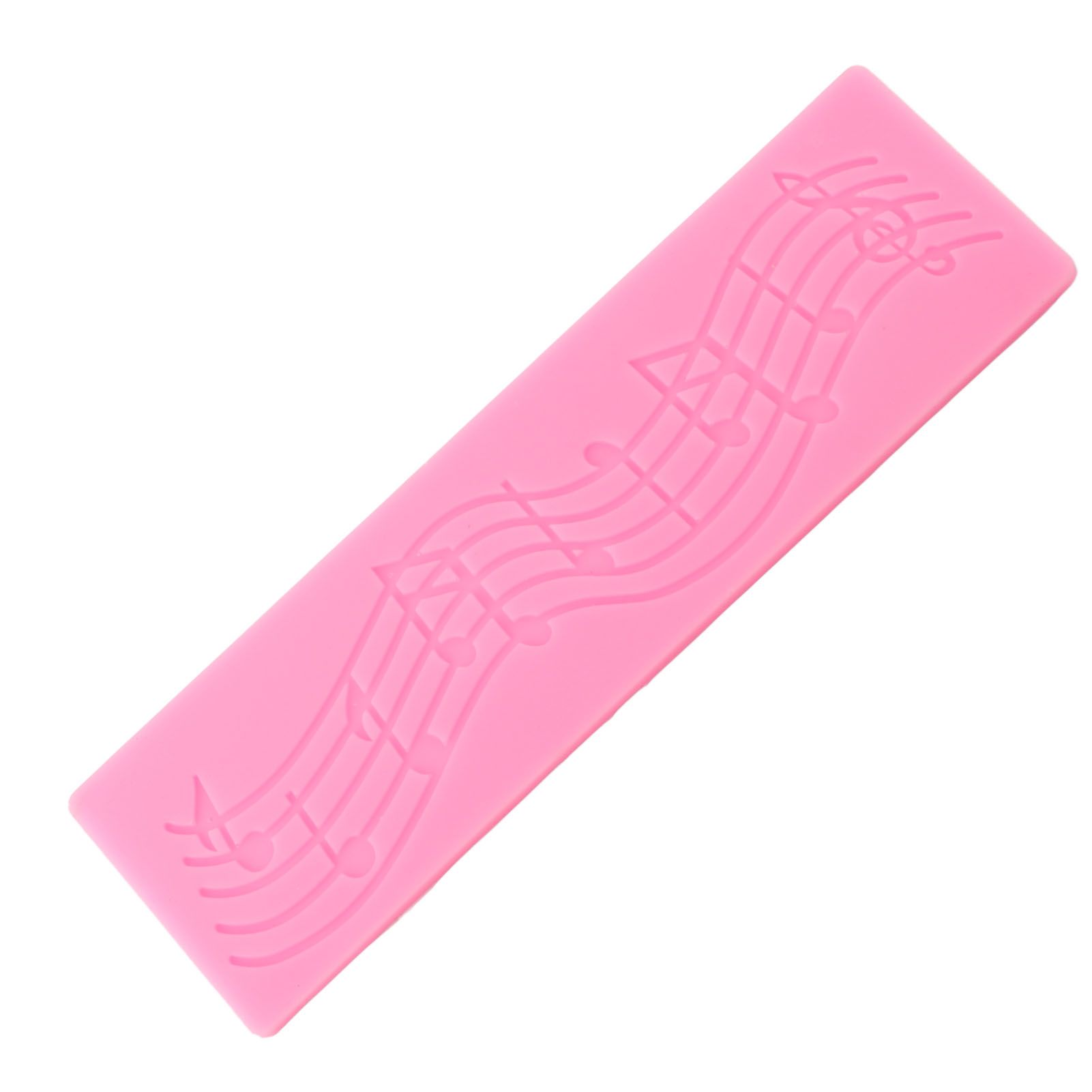 Multi Music Note Lace Silicone Mold Mould Fondant Mat Cake Decorating Tool view 15