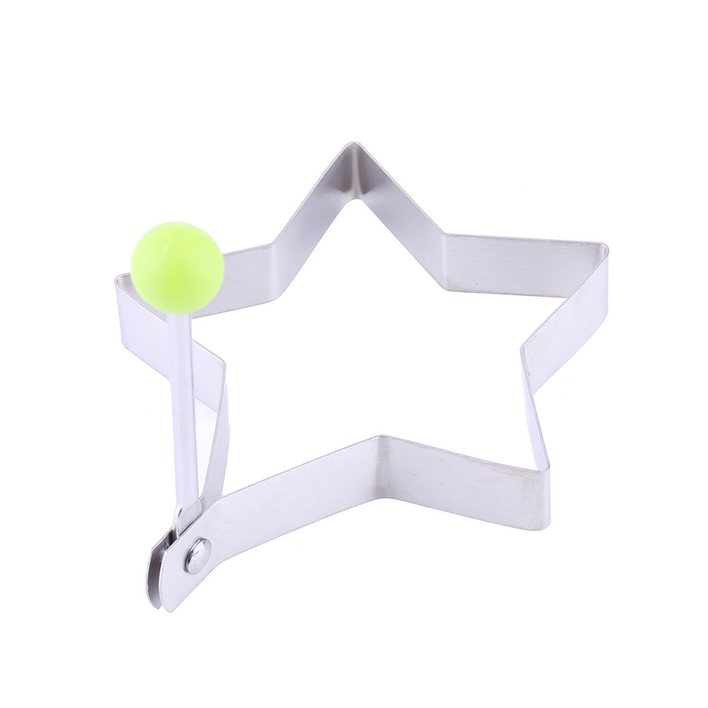 1pcs Star Fried Egg Mold Stainless Steel Egg Rings Pancake Shaper view 4