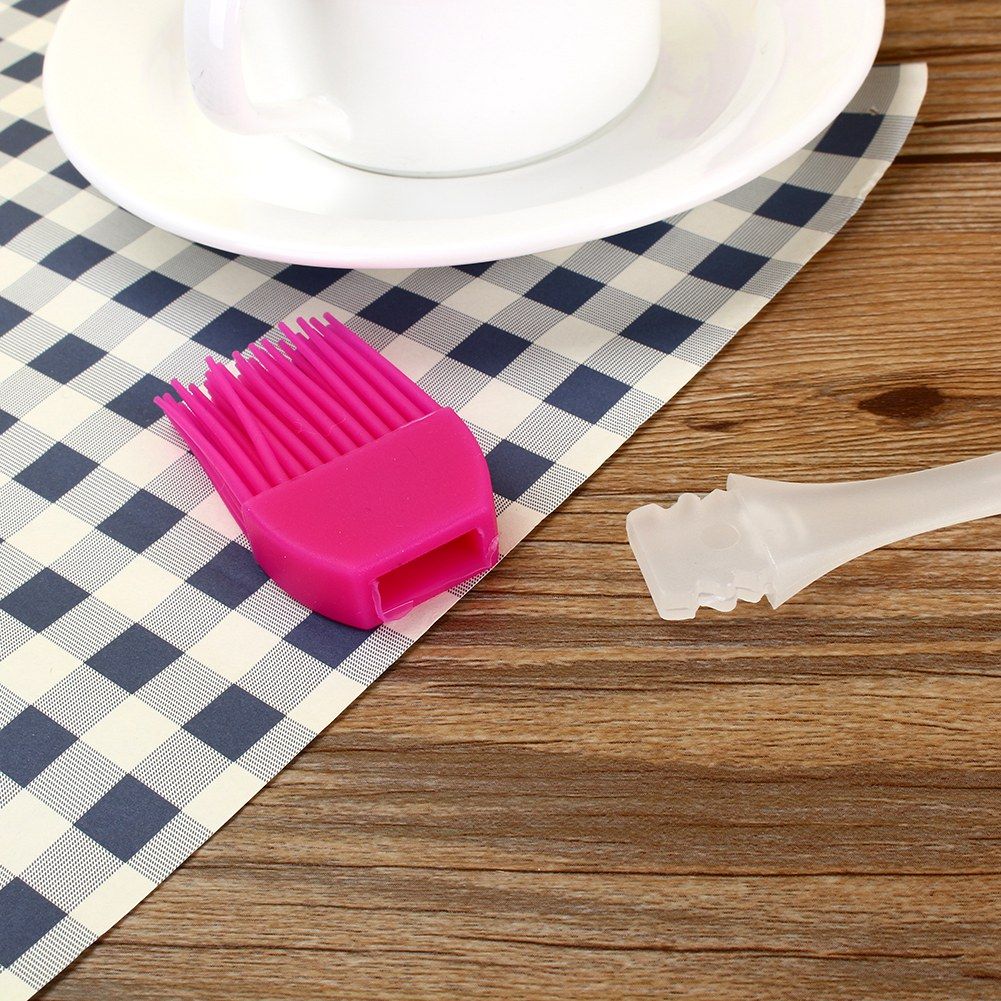 Silicone Baking BBQ Bakeware Cake Pastry Bread Oil Cream Cooking Basting Brush view 9