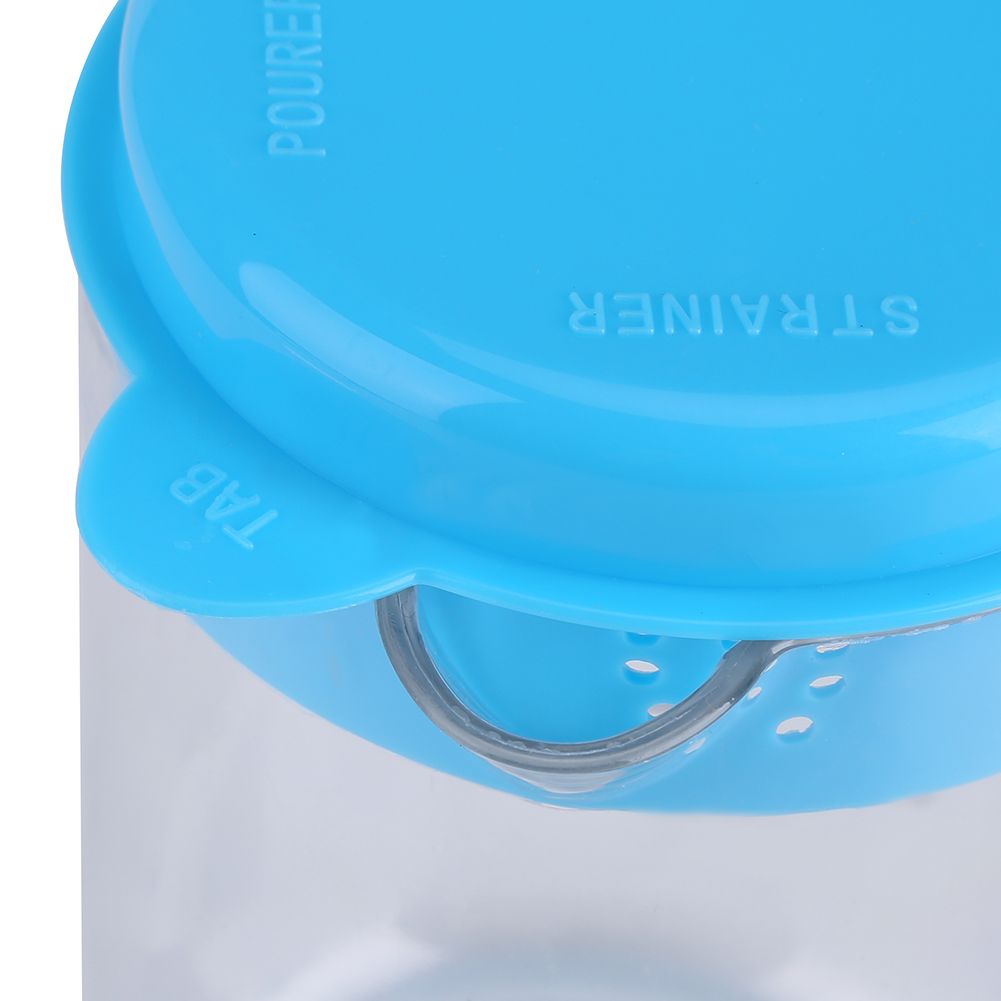 7Pcs Set Plastic Measuring Cups Spoons Measure Tea Coffee Kitchen Utensil Blue view 11