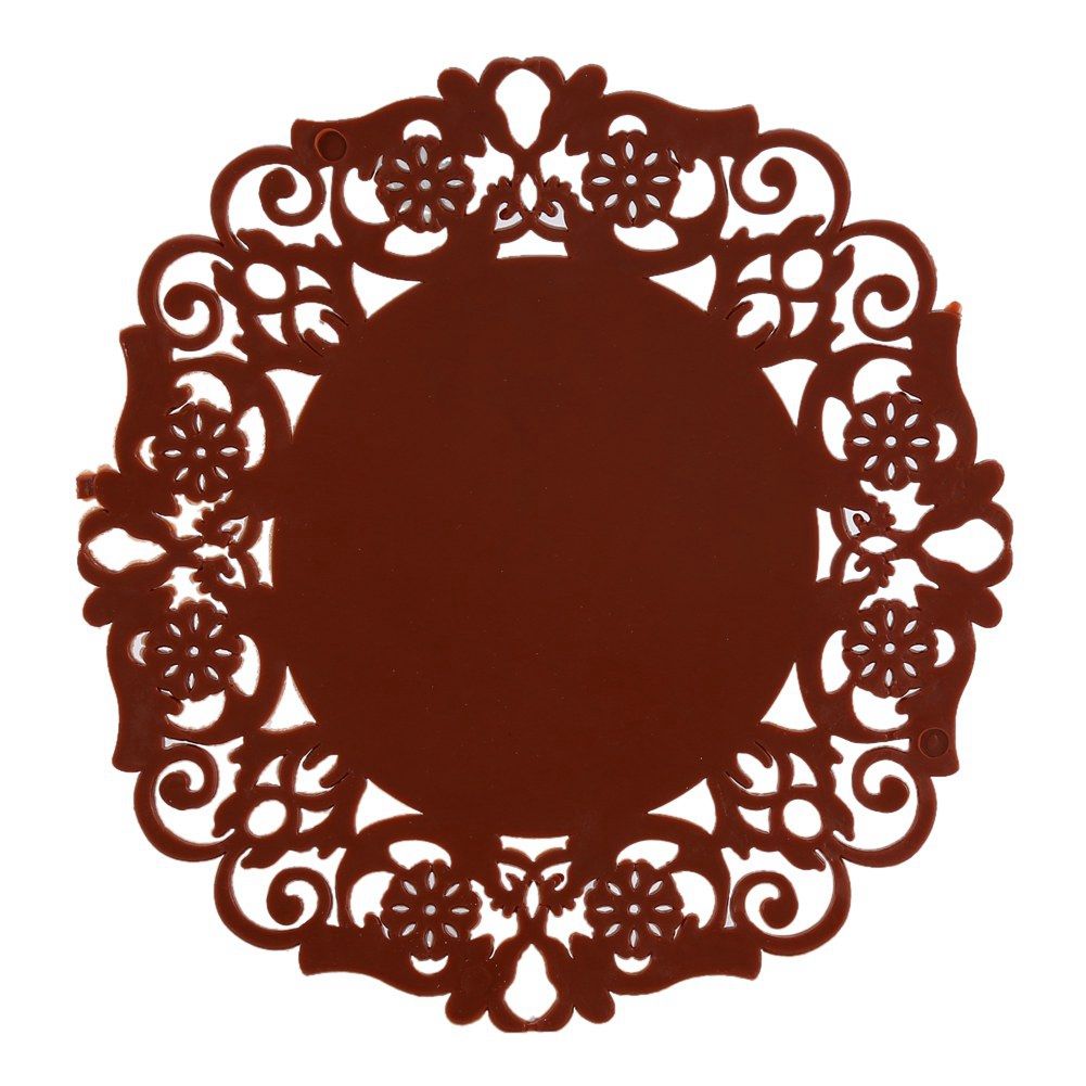 Silicone Lace Flower Coaster Tea Cup Bowl Glass Pad Mat Cushion Placemat view 3