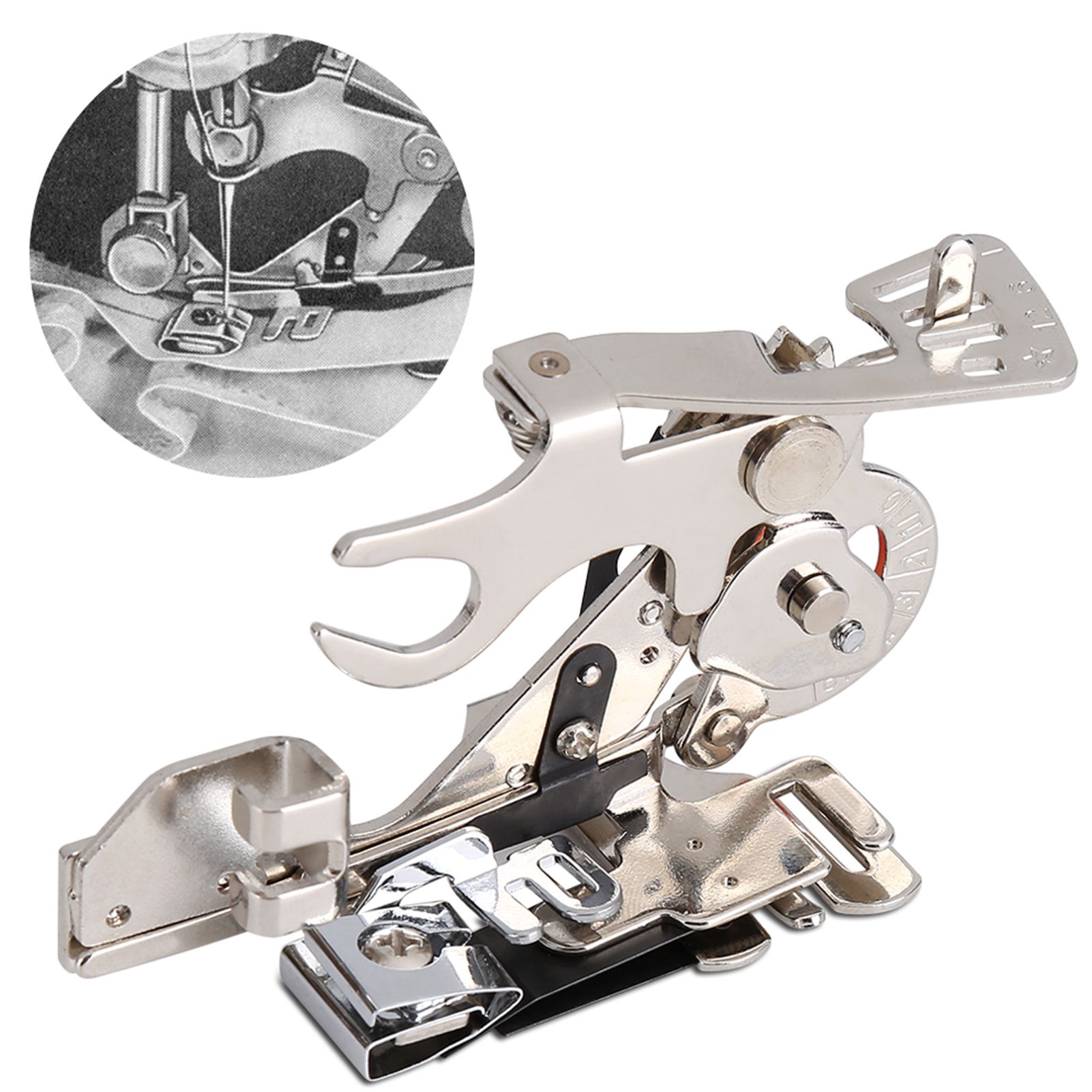 Ruffler Presser Foot Feet For Brother Singer Domestic Sewing Machine Part Tool view 10