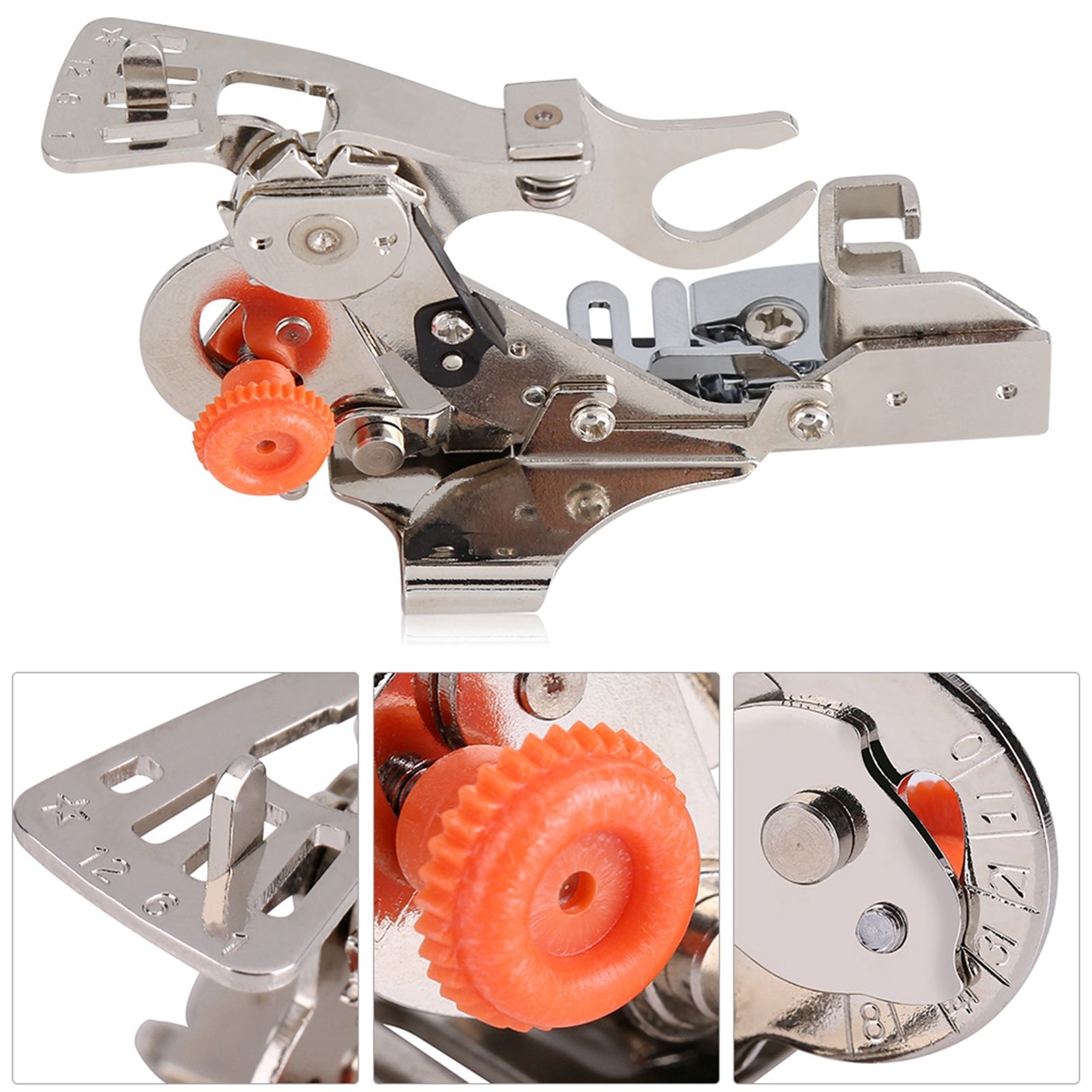 Ruffler Presser Foot Feet For Brother Singer Domestic Sewing Machine Part Tool view 11