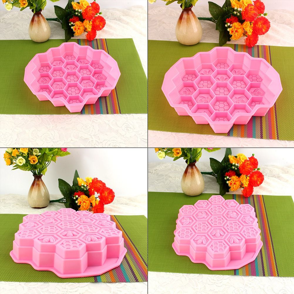 Soap Mold Silicone Loaf Baking Cookie Cake Tray Candle DIY Candy Chocolate Mould view 5