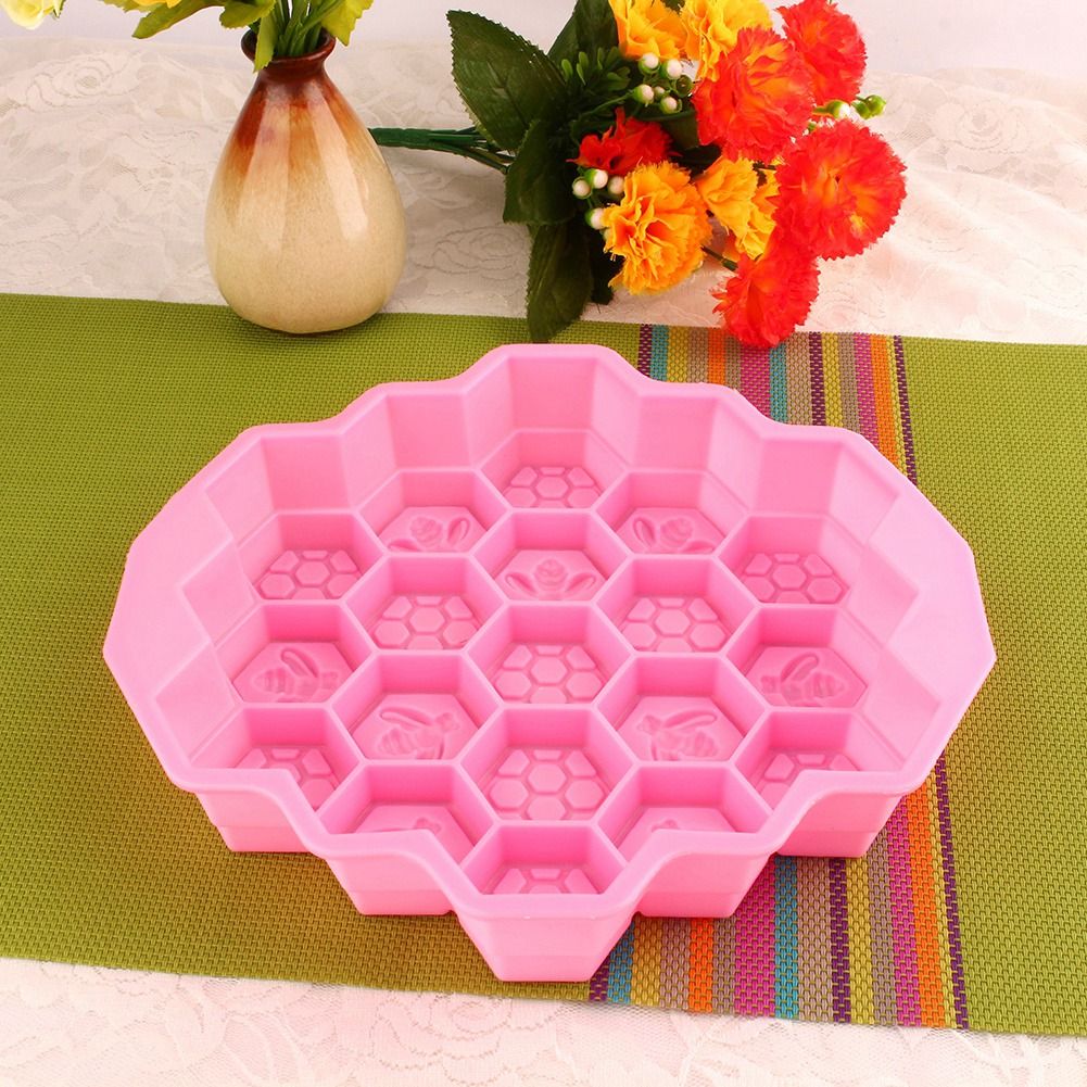 Soap Mold Silicone Loaf Baking Cookie Cake Tray Candle DIY Candy Chocolate Mould view 11
