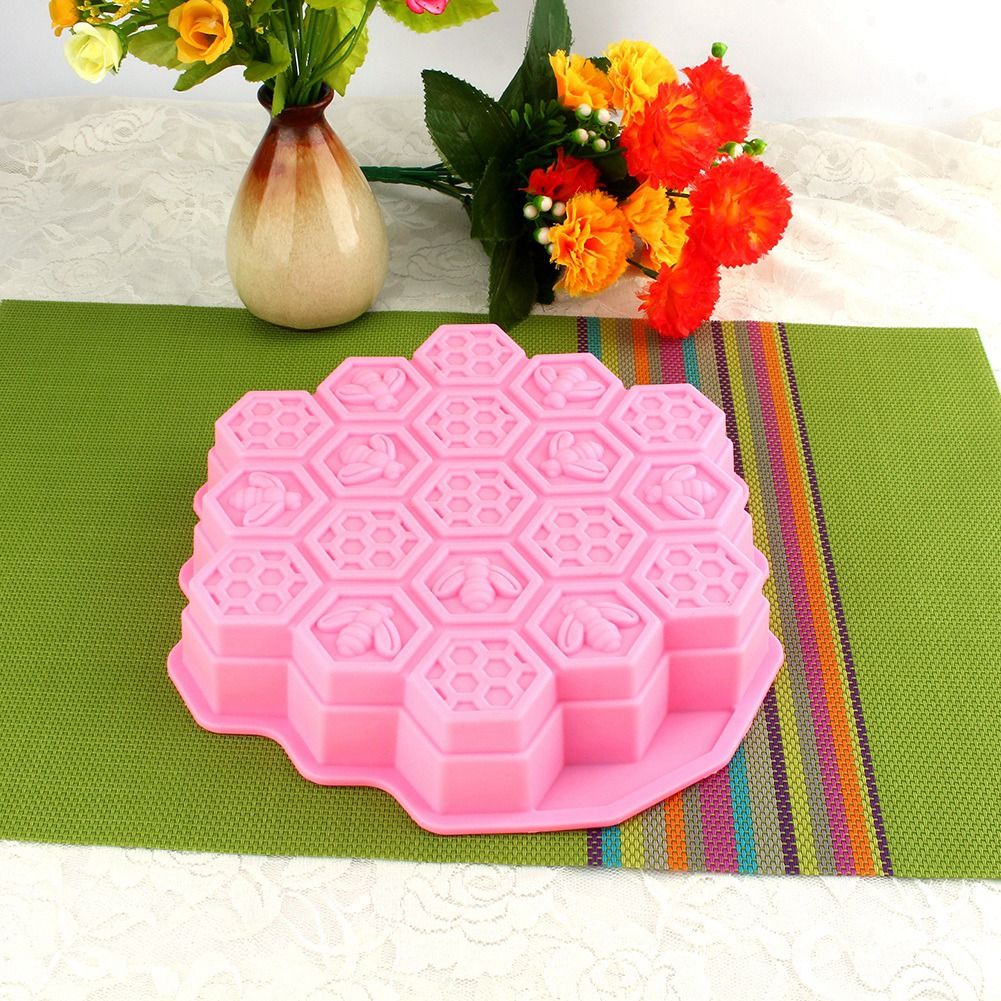 Soap Mold Silicone Loaf Baking Cookie Cake Tray Candle DIY Candy Chocolate Mould view 13