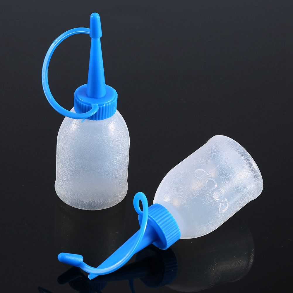 6Pcs/bag 30ML Industrial Glue Gel Oil Plastic Squeeze Empty Bottle Jet Dispenser view 6