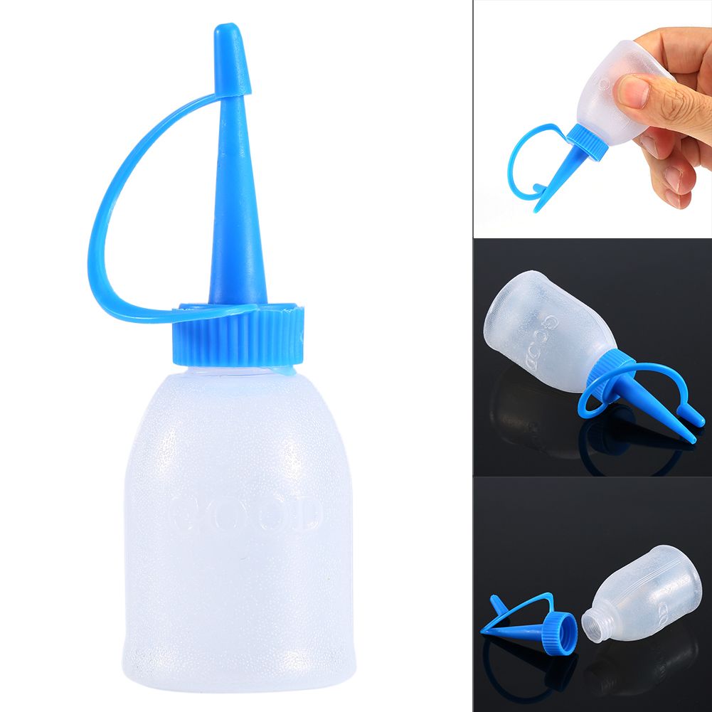 6Pcs/bag 30ML Industrial Glue Gel Oil Plastic Squeeze Empty Bottle Jet Dispenser view 12