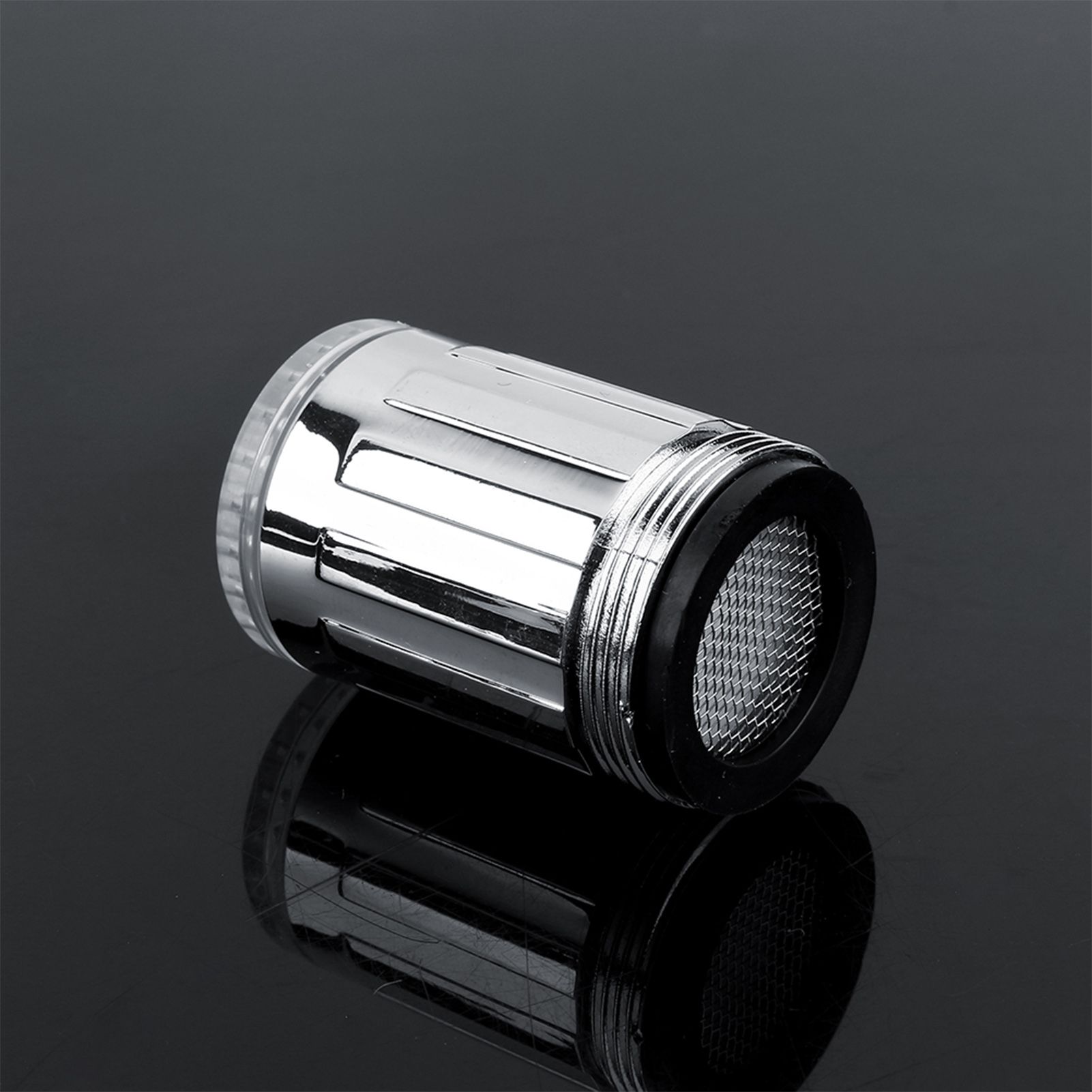 3 Color LED Light Changing Glow Temperature Sensor Shower Stream Water Faucet view 15