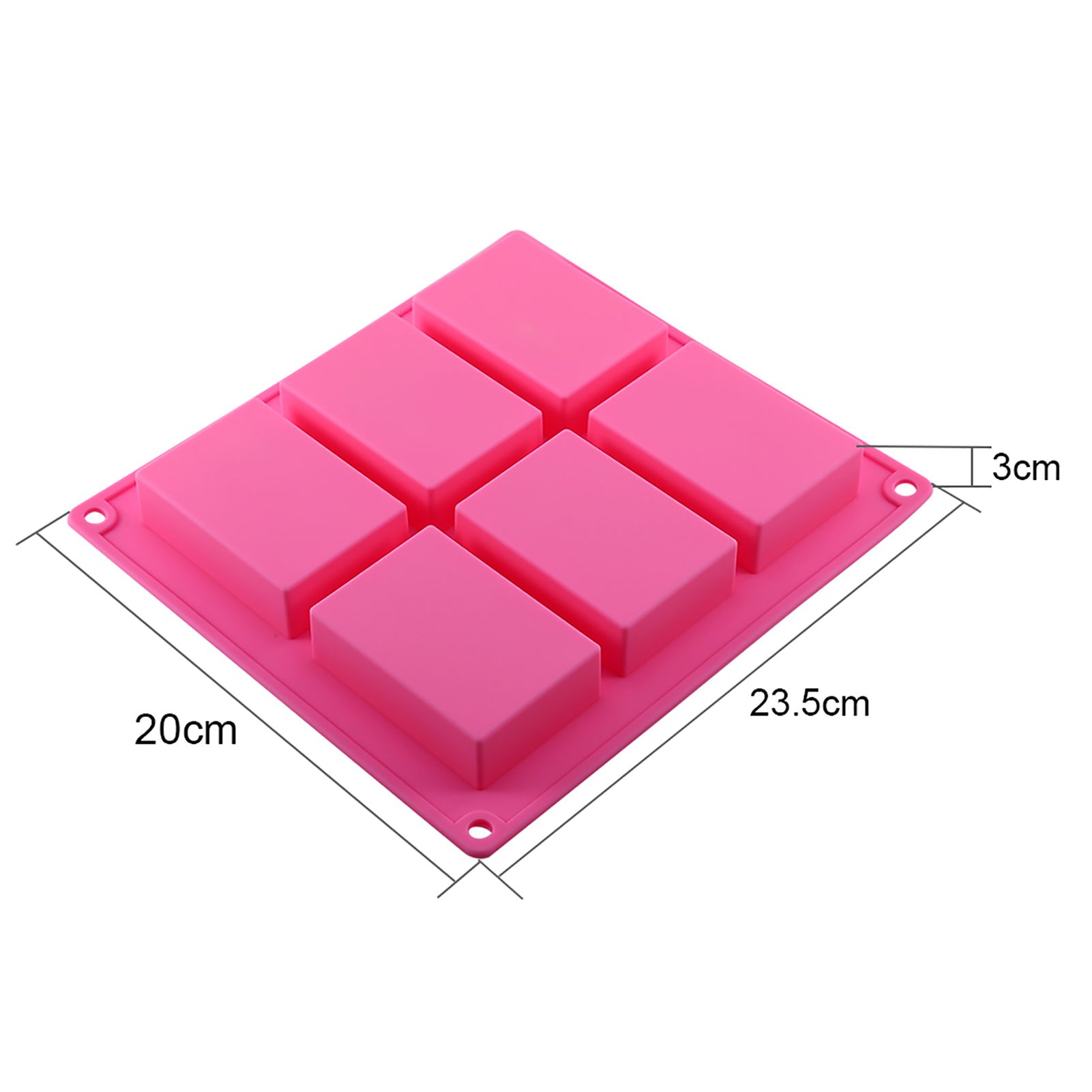 Soap Candle Mold Silicone Craft DIY Making Homemade Cookie Baking Cake Mould DIY view 2