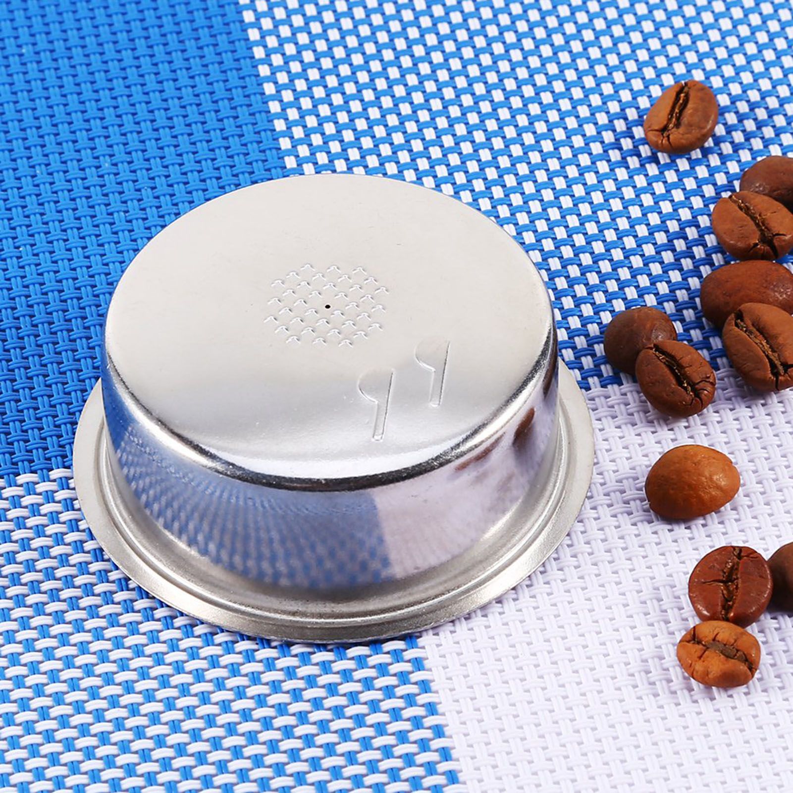 Stainless Steel Coffee 2 Cup Pressurized Filter Basket Strainer view 8